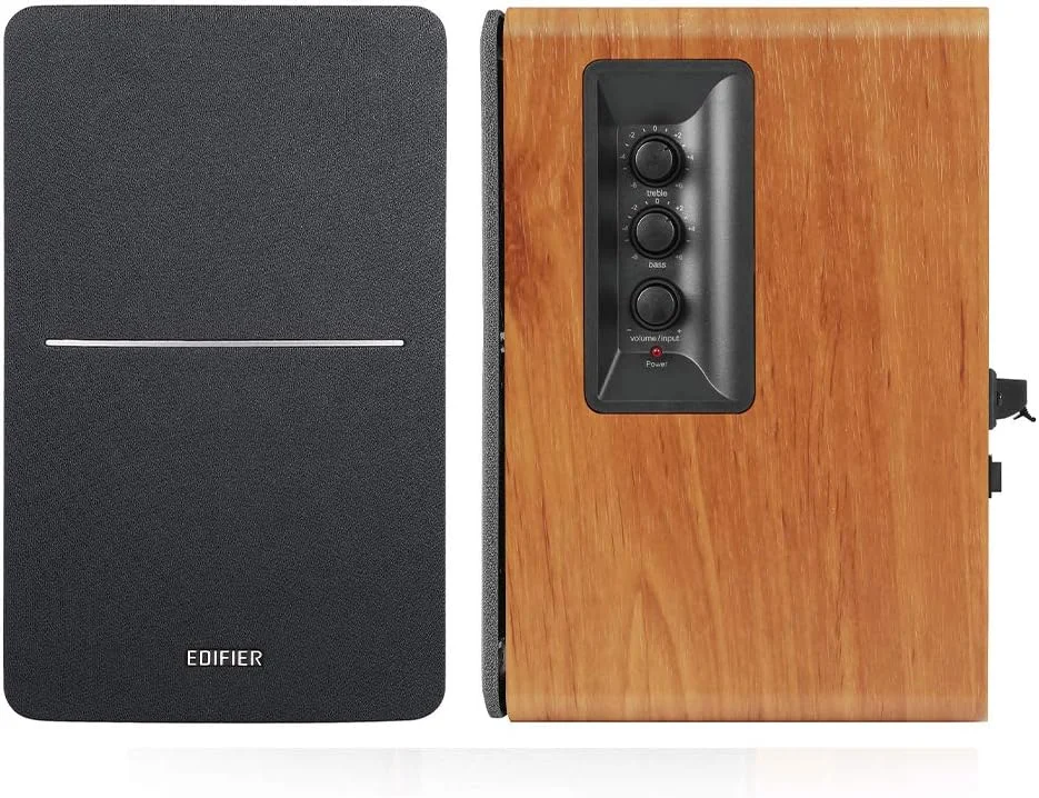 اسپیکر بلوتوثی رومیزی/قفسه ای Edifier R1280DBs با بلوتوث 5.0 - 42 وات (قهوه ای)