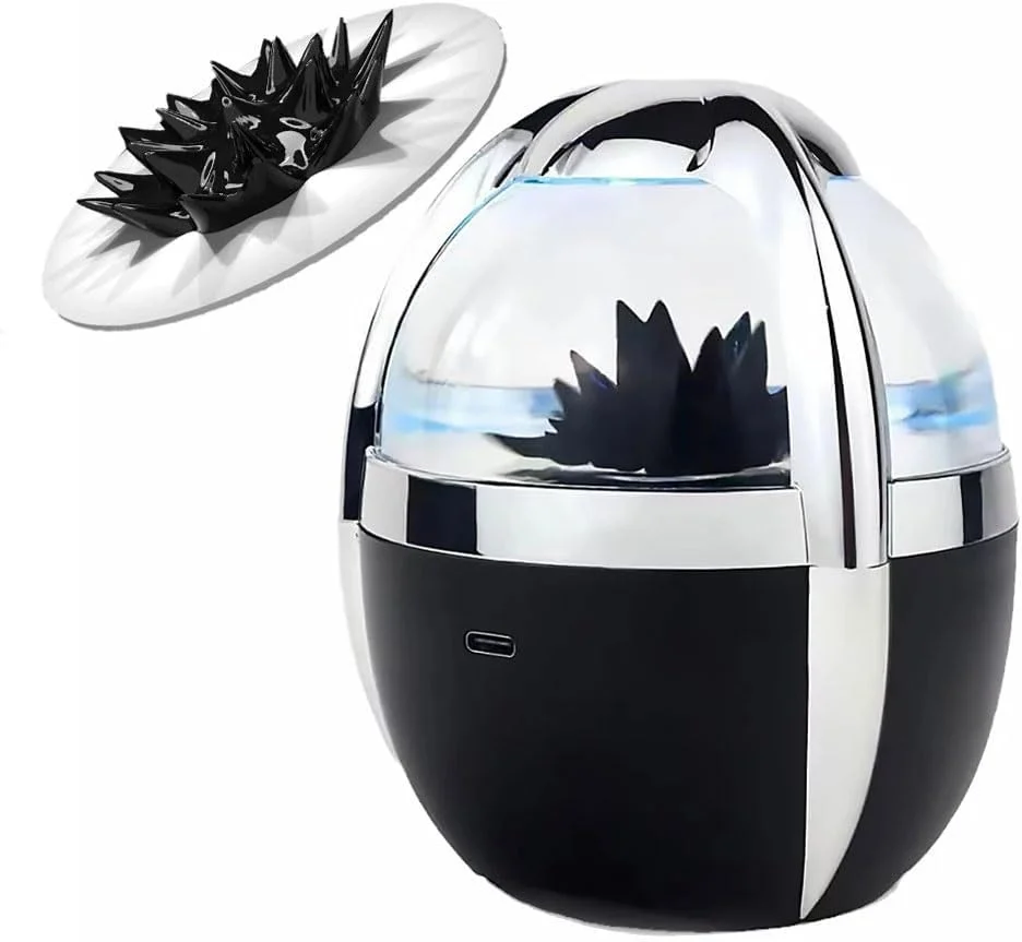 اسپیکر بلوتوث مایع مغناطیسی، لامپ نمایشگر فروسیال با 4 حالت نور، صدای فراگیر 360 درجه، اسپیکرهای بی سیم بلوتوثی قابل حمل و بادوام برای دکور رومیزی، هدیه برای نوجوانان