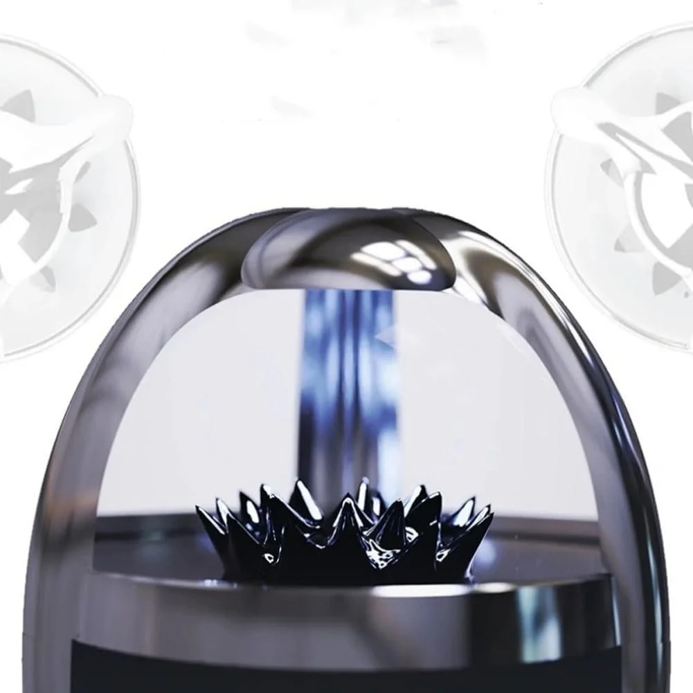 اسپیکر بلوتوث مایع مغناطیسی، لامپ نمایشگر فروسیال با 4 حالت نور، صدای فراگیر 360 درجه، اسپیکرهای بی سیم بلوتوثی قابل حمل و بادوام برای دکور رومیزی، هدیه برای نوجوانان