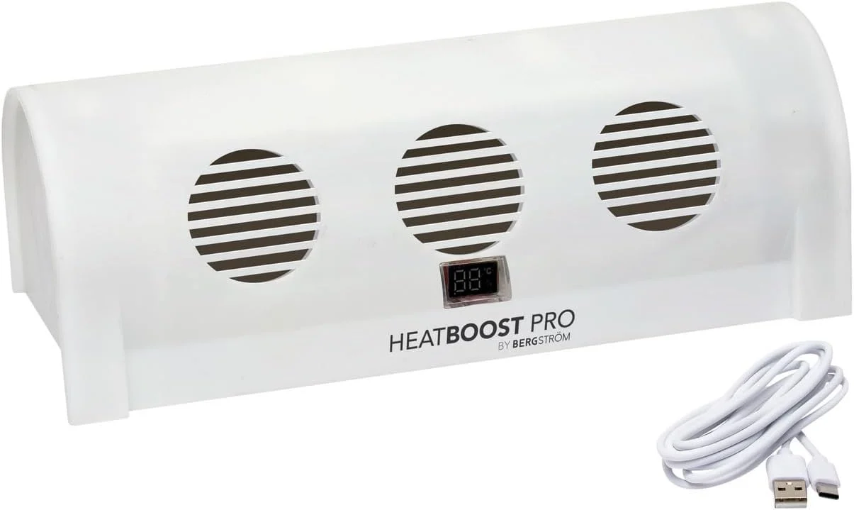 فن رادیاتور 3 PAGEN با 3 فن توربو برای توزیع بهینه - گرمایش کارآمدتر و صرفه جویی در هزینه های گرمایش - قابل شارژ و بی سیم