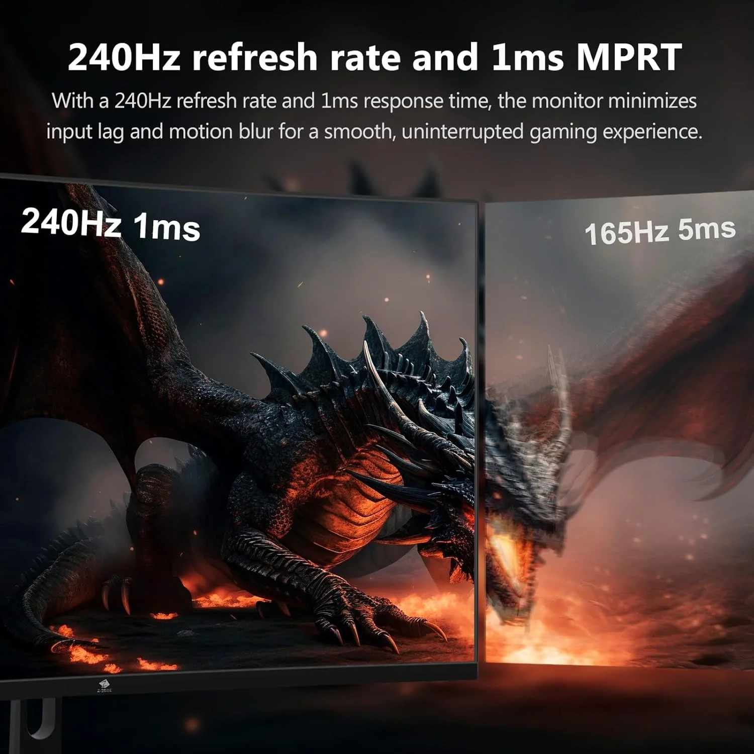مانیتور گیمینگ خمیده ۳۲ اینچی Z-Edge نسبت تصویر ۱۶:۹ رزولوشن ۱۹۲۰x۱۰۸۰ نرخ نوسازی ۲۴۰ هرتز زمان پاسخگویی ۱ میلی‌ثانیه بدون حاشیه LED، مدل UG32P دارای AMD Freesync Premium پورت Display و HDMI و بلندگوهای داخلی
