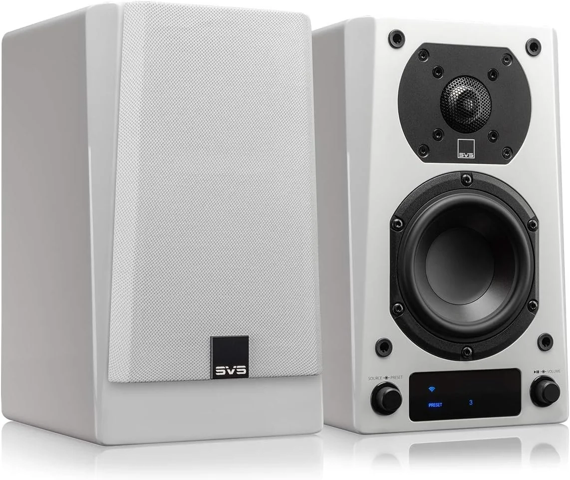 سیستم بلندگوی بی‌سیم SVS Prime، سیستم بلندگوی فعال بی‌سیم SVS Prime (سفید براق) - سفید براق (بسته 1 عددی)، بلوتوث