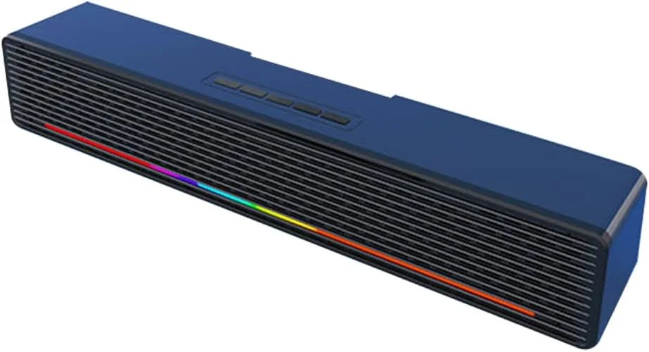 اسپیکر بلوتوثی Irovami با نورهای رنگارنگ، مناسب بازی های کامپیوتری، بازی های ویدیویی، تلویزیون، قابلیت اتصال کارت حافظه، 20 وات