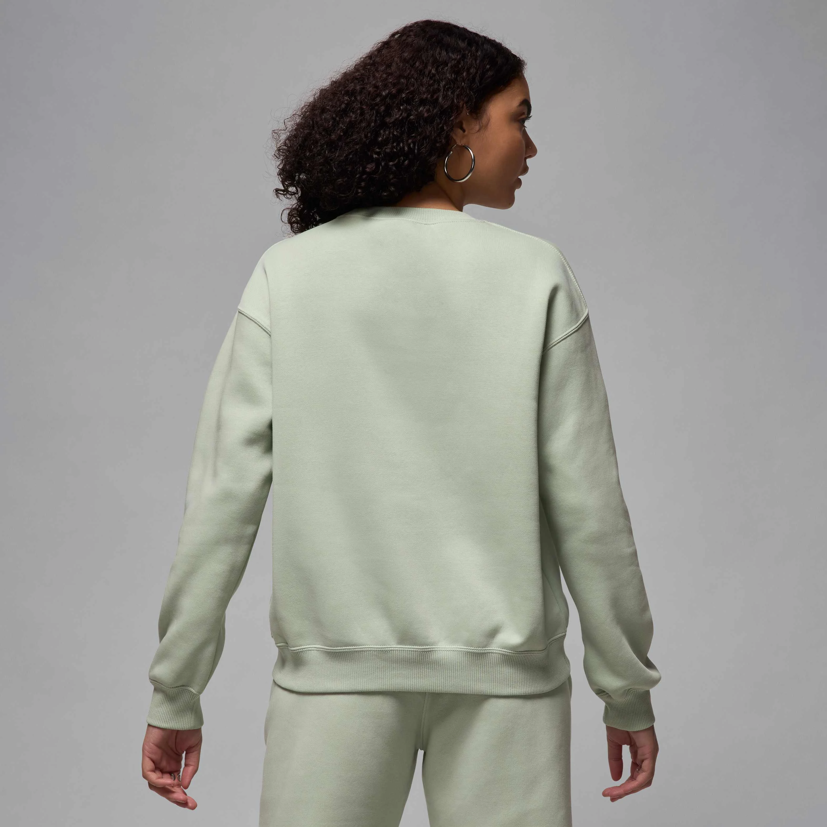 سویشرت زنانه یقه گرد پشمی جردن بروکلین