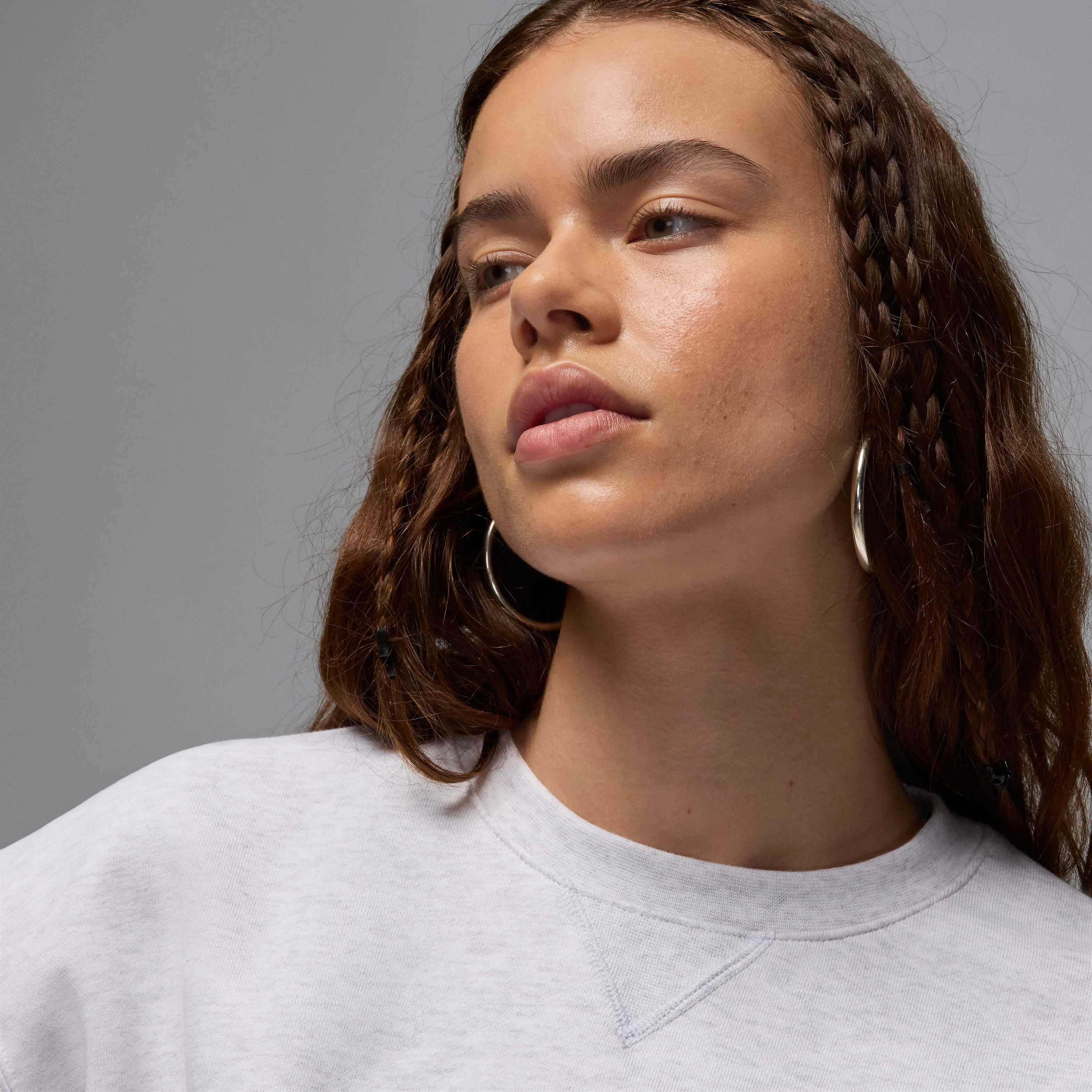 سویشرت نیم تنه پشمی زنانه جردن Flight