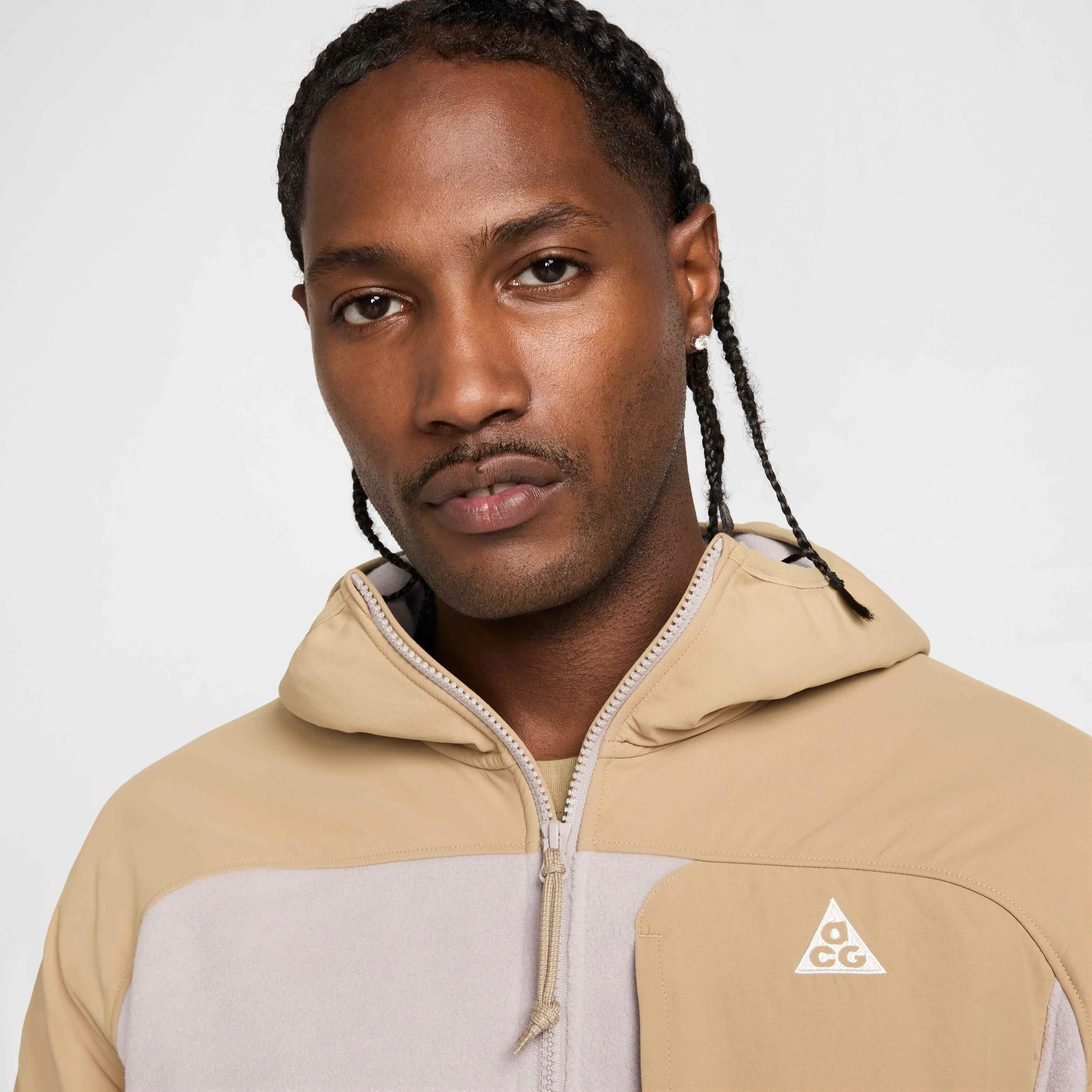 لایه میانی کلاه دار نایک ACG Plus با زیپ کامل