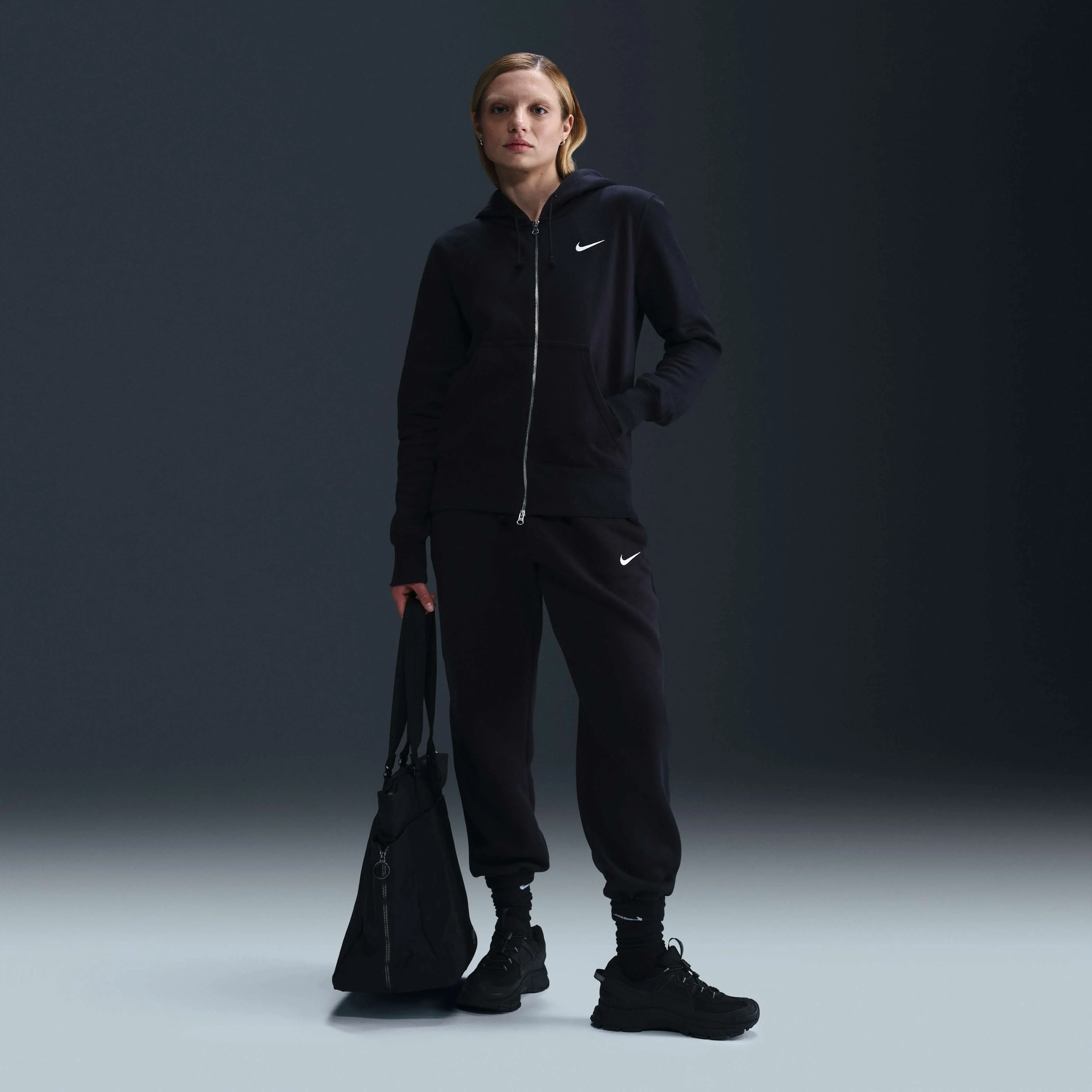 هودی زیپدار زنانه نایکی اسپرتسویر فونیکس فلیس هودی زیپدار زنانه نایکی اسپرتسویر فونیکس فلیس