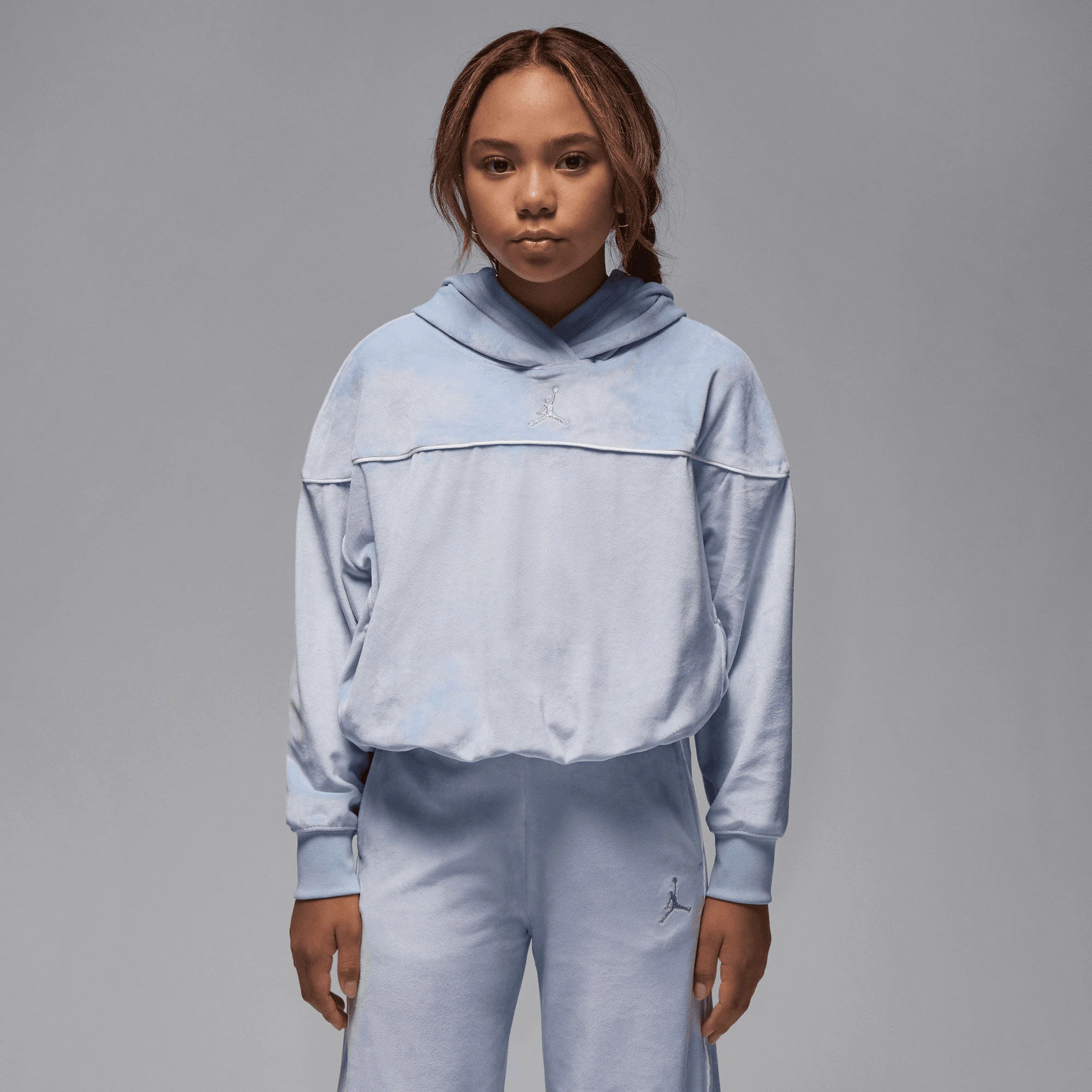 هودی پلوور مخملی بچه گانه Jordan Mountainside