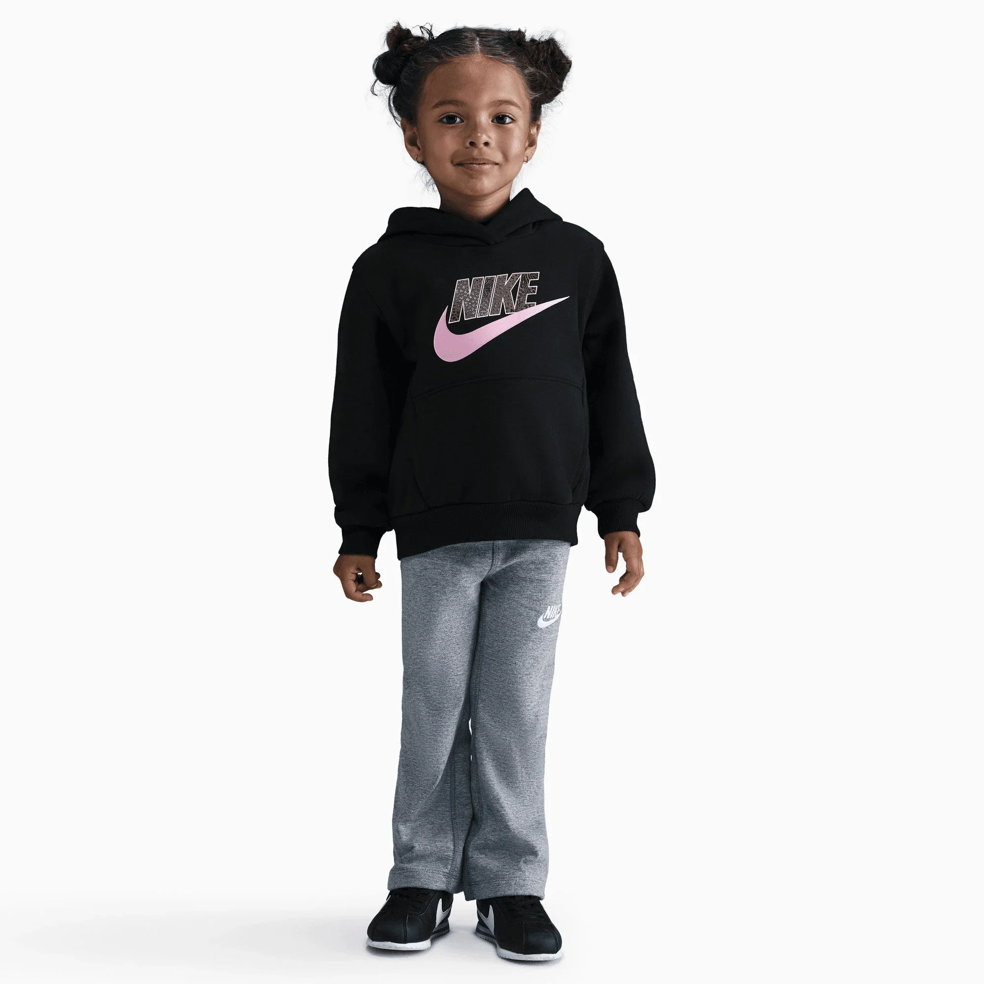 هودی پولیور بچگانه نایک Wild Warmth - مشکی