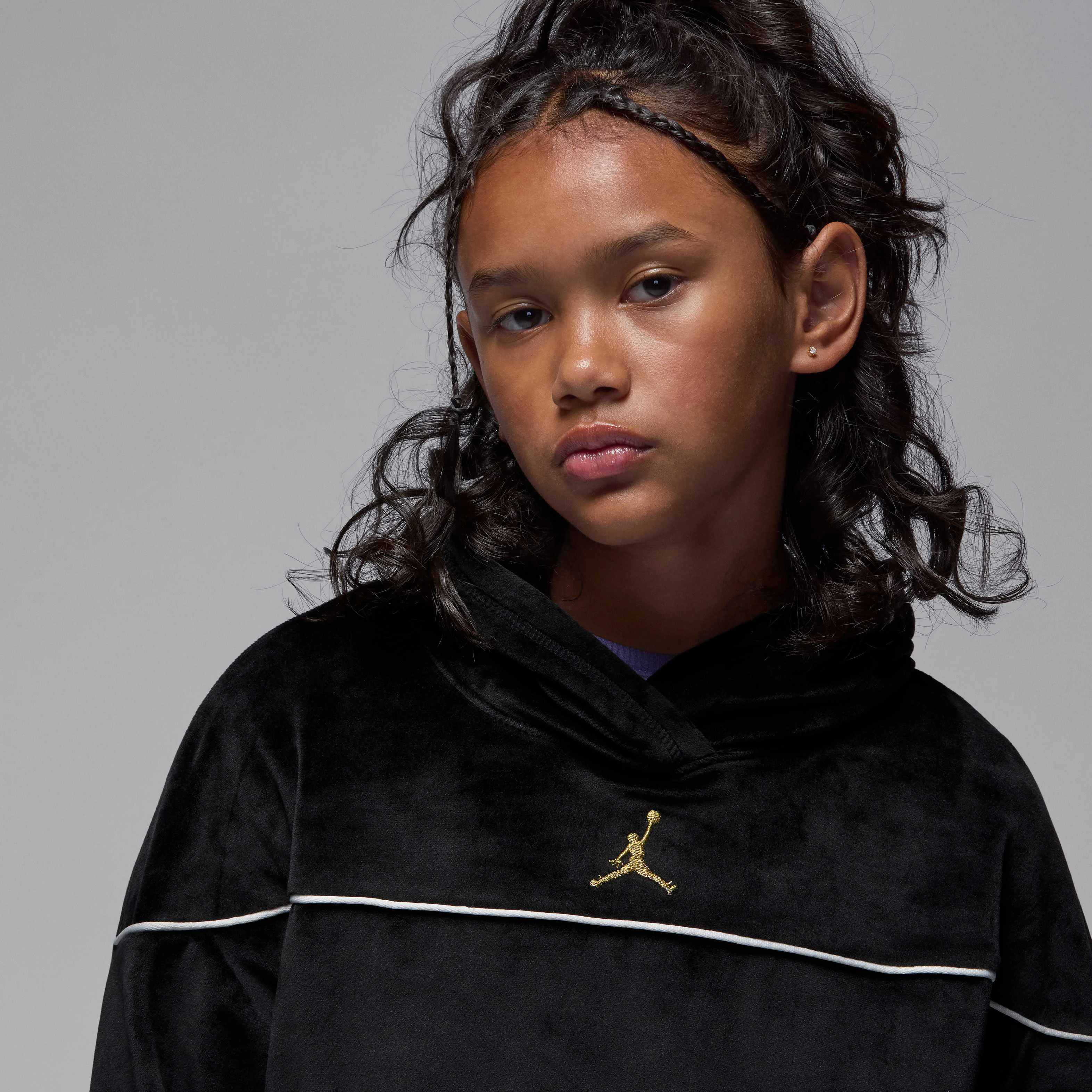 هودی پلوور بچه گانه جردن Mountainside از جنس ولوور