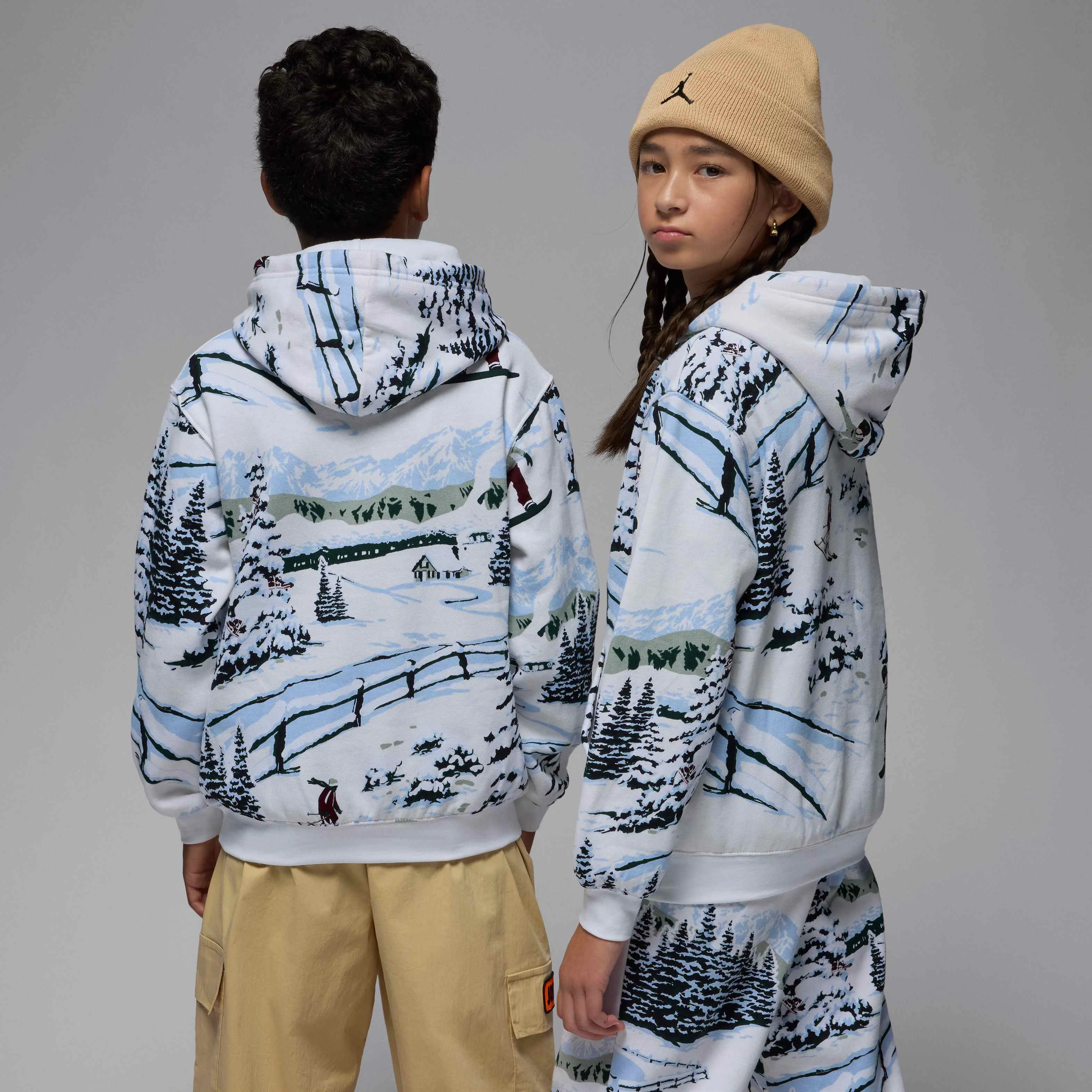 هودی پلوور پشمی جردن بروکلین بچه گانه