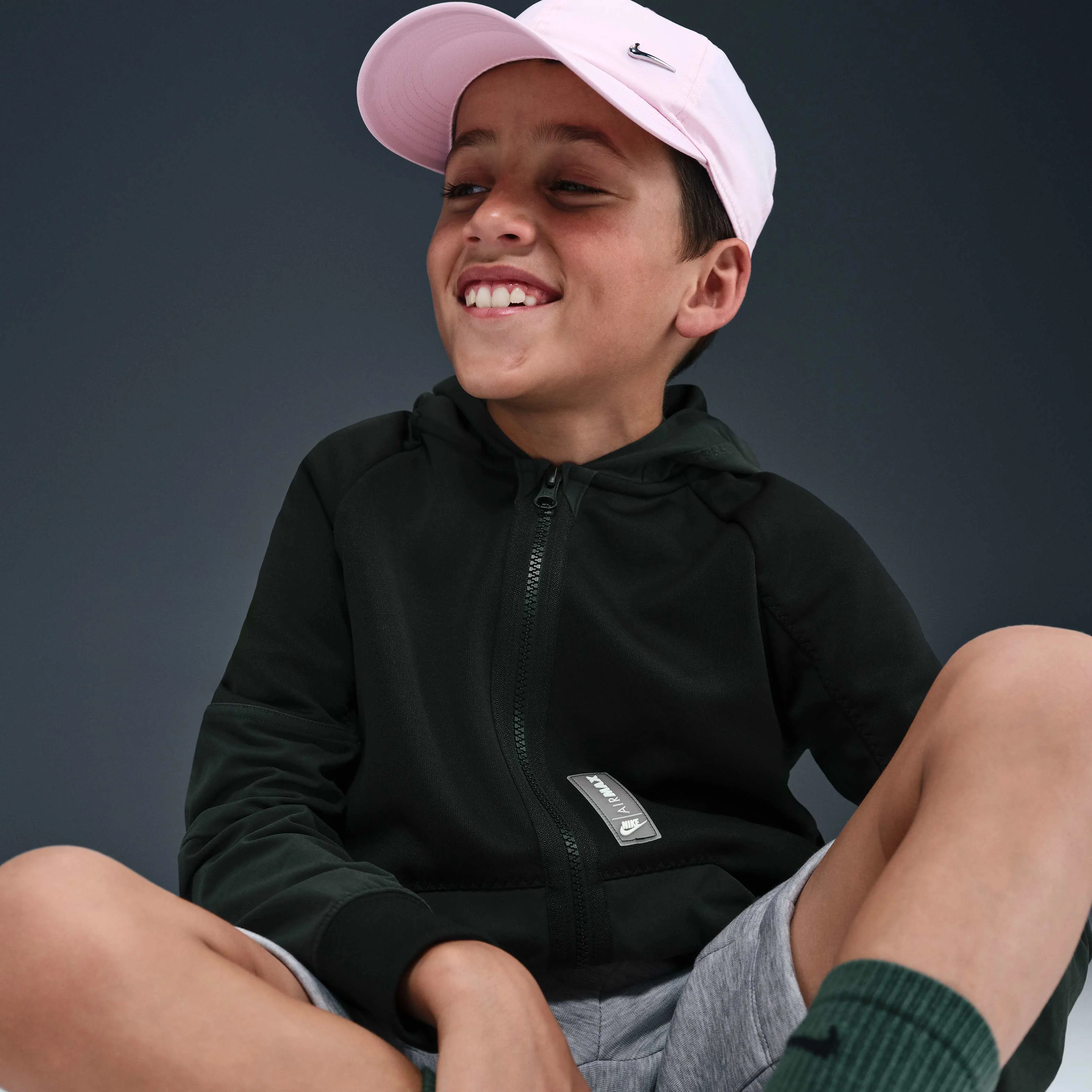 هودی زیپ‌دار ورزشی ایر مکس پسرانه (بچه‌های بزرگتر) نایکی