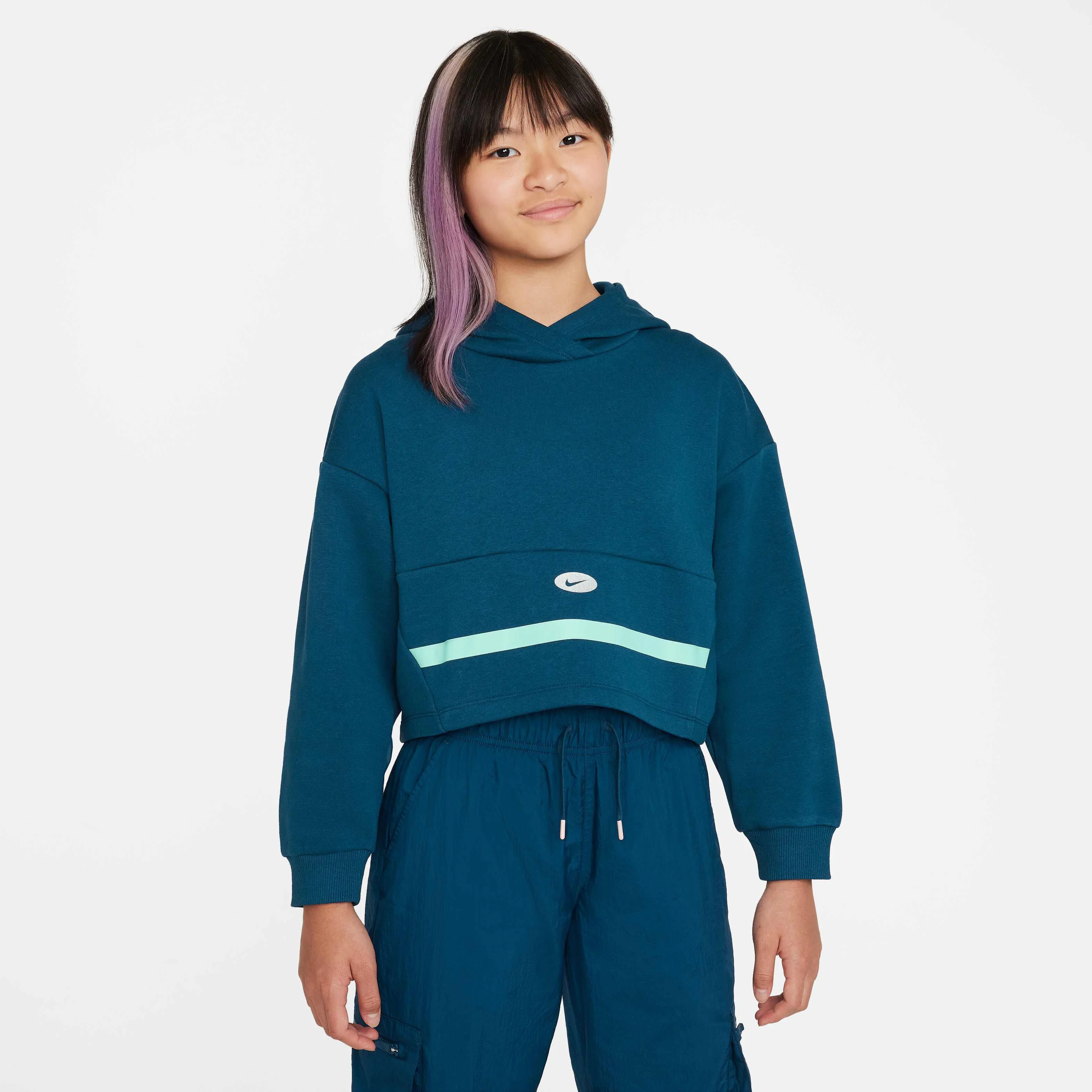 هودی دخترانه بزرگسال نایکی اسپرتس ویر آیکون کلش