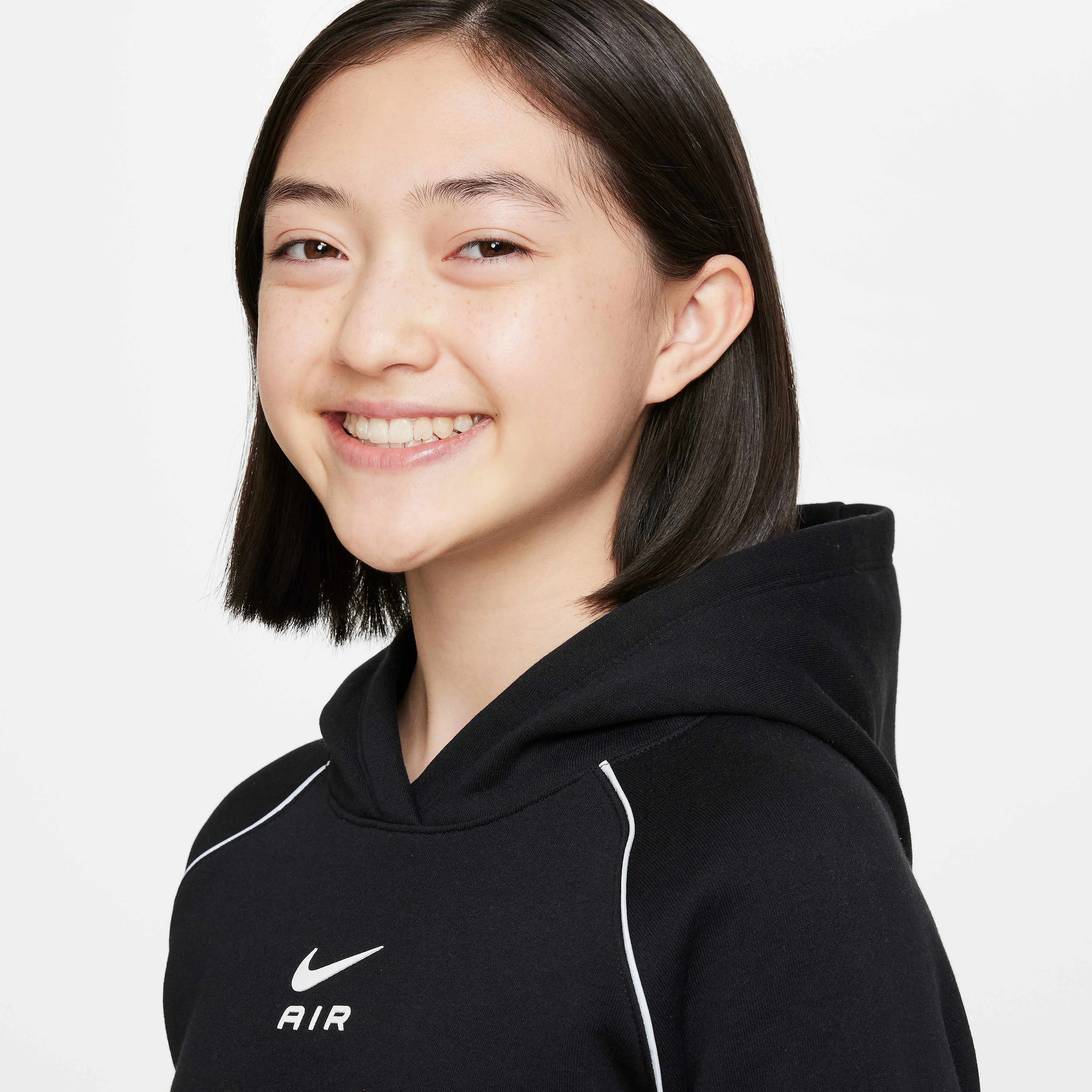 هودی نیم تنه تری فرانسوی ایر نایک مناسب نوجوانان دخترانه