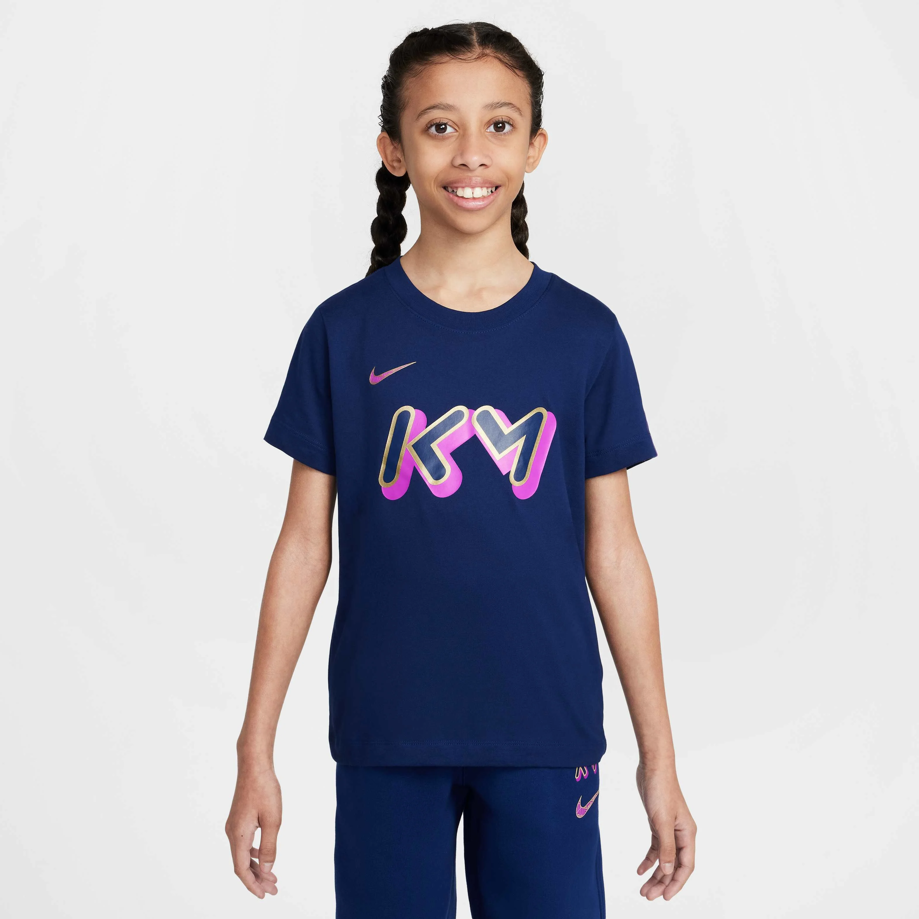 تی‌شرت ورزشی Dri-FIT بچگانه کیلیان امباپه