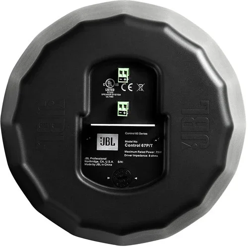بلندگوی آویز ماهواره ای با برد توسعه یافته JBL Control 67P/T (جفت، مشکی)