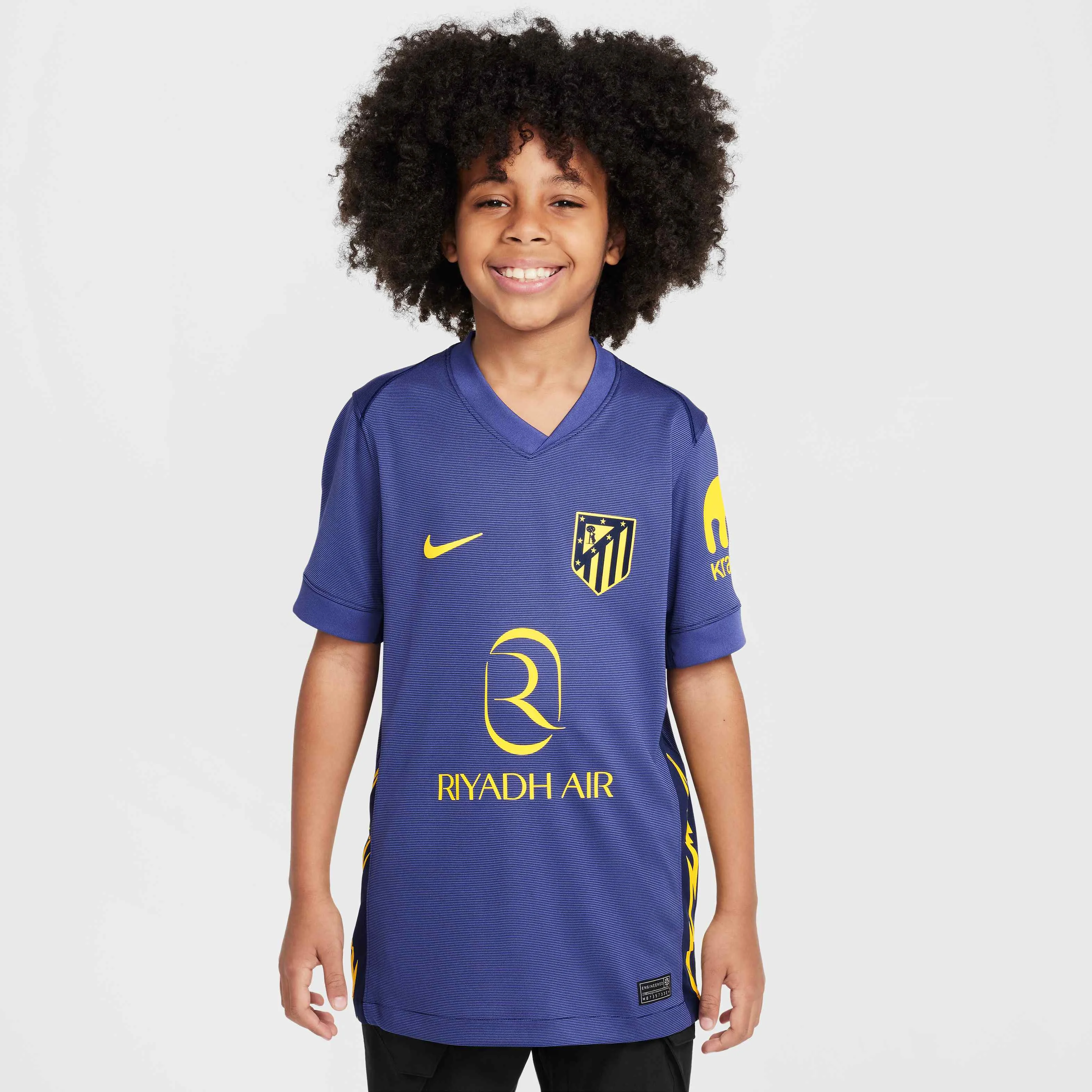 پیراهن ورزشی اتلتیکو مادرید 2025/26 استادیوم مخصوص کودکان بزرگتر Nike Dri-FIT