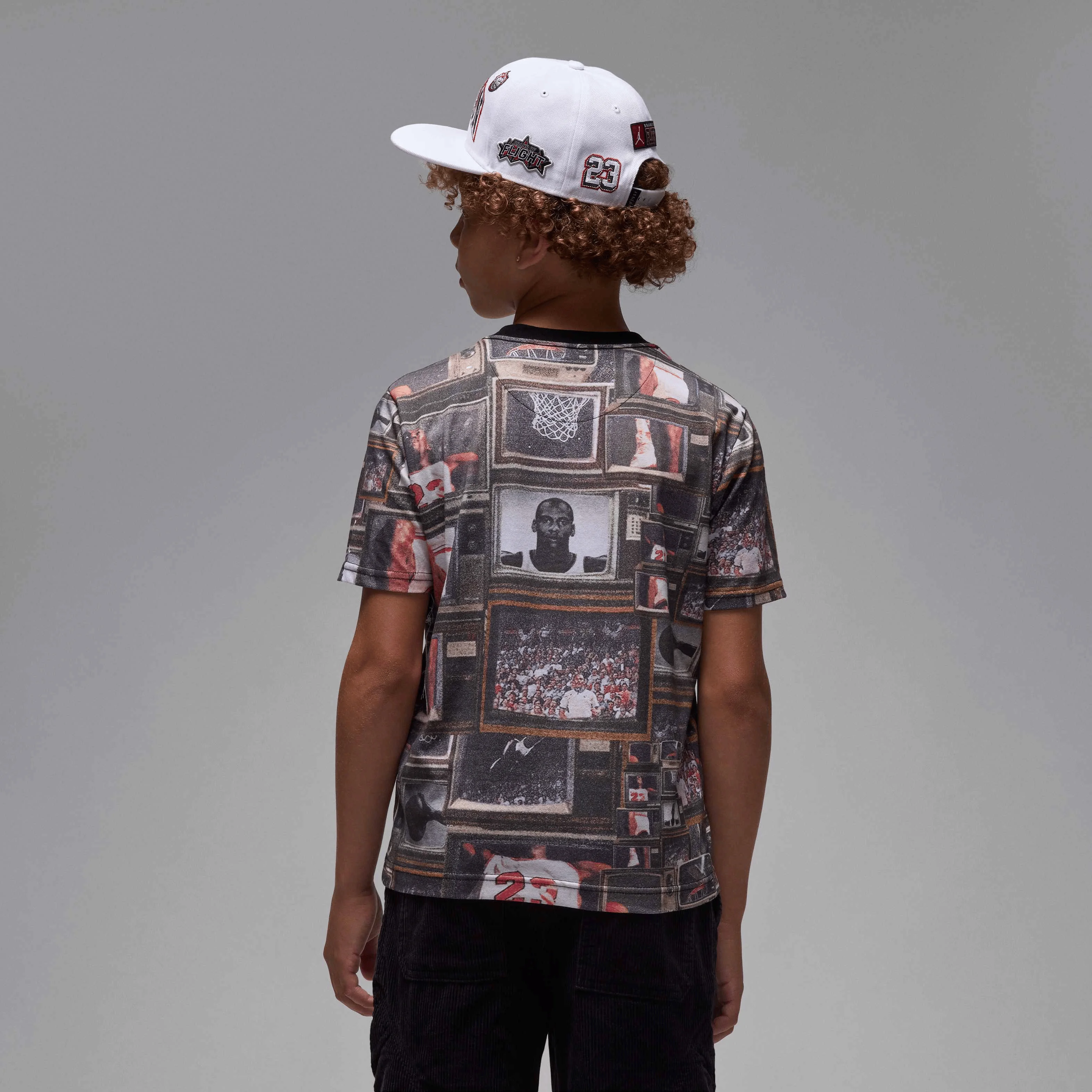 تی‌شرت بچگانه جردن Flight Essentials با لوگوی جعبه‌ای 3.0