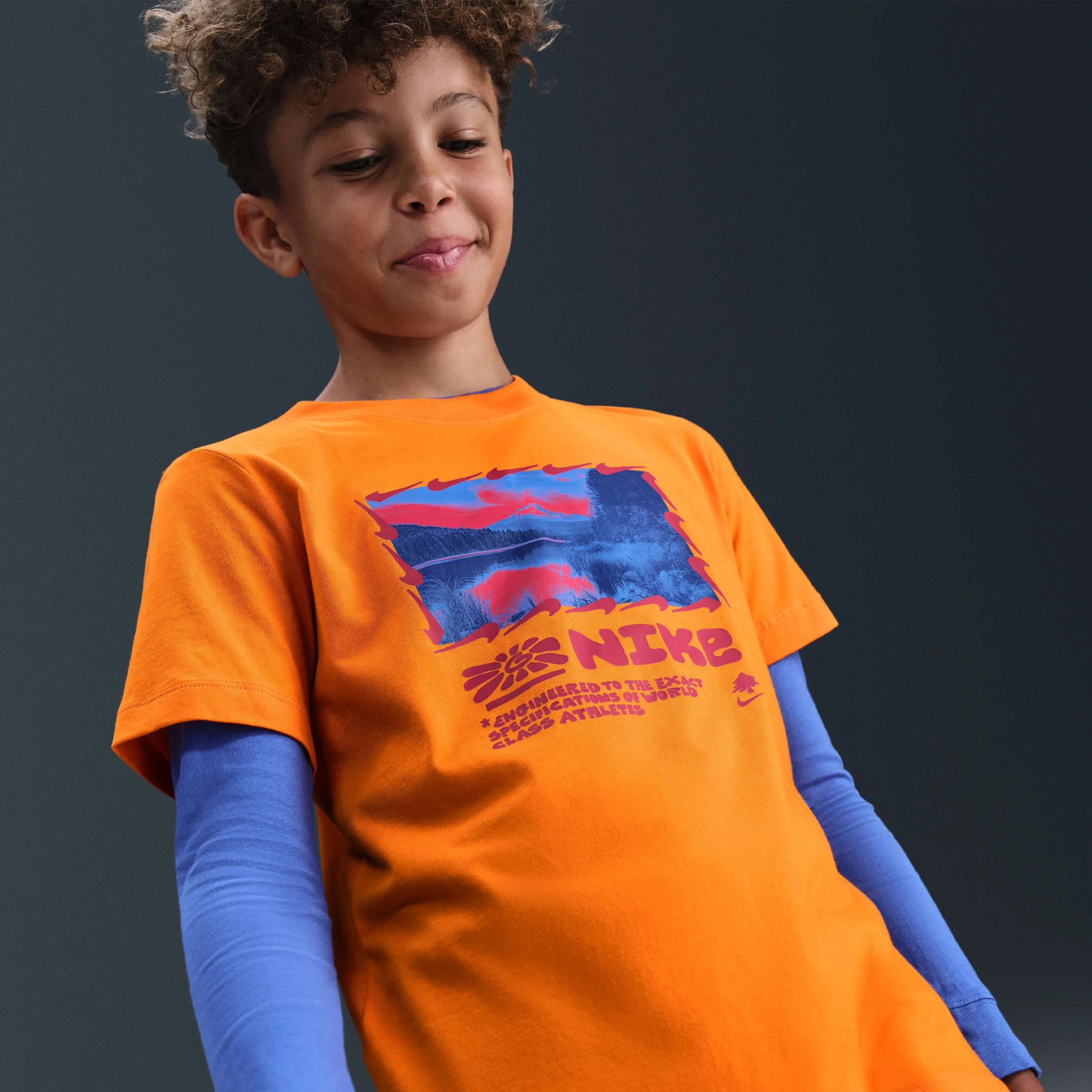 تی شرت ورزشی بچه گانه نایک تی شرت ورزشی بچه گانه نایک