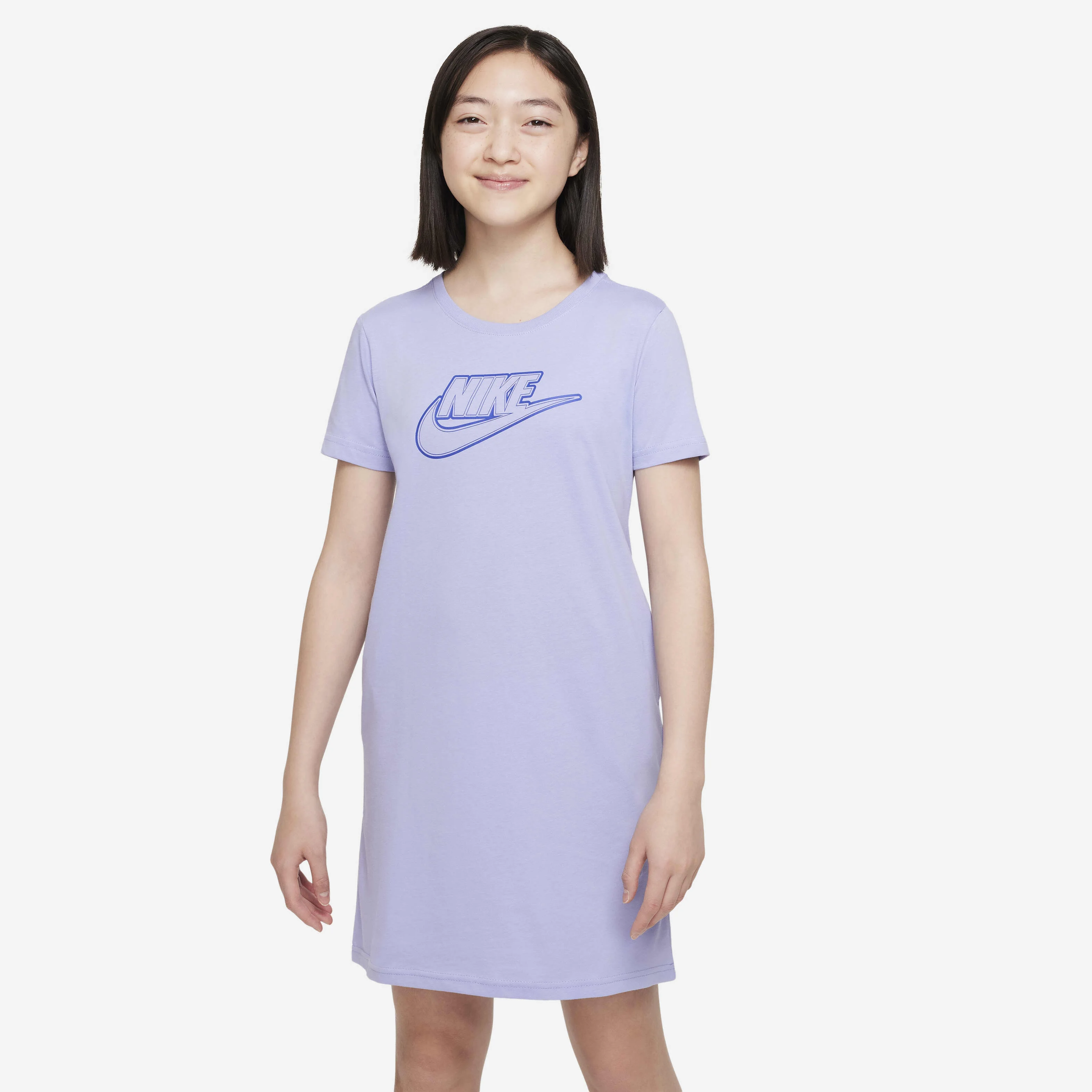 پیراهن تیشرتی دخترانه بزرگسال نایکی اسپرتس ویر