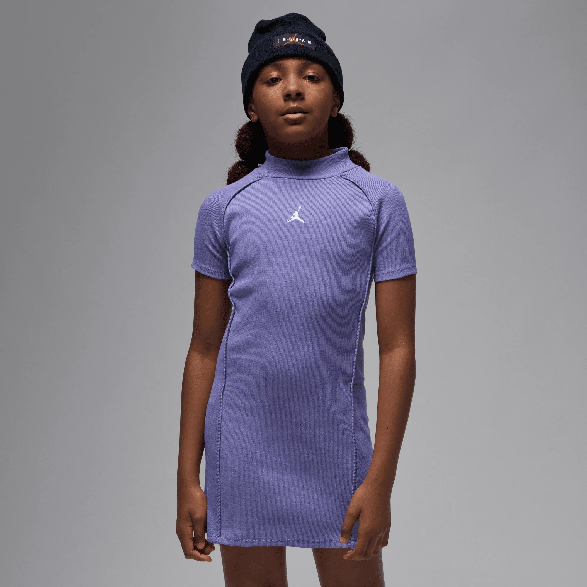 پیراهن یقه ایستاده دنده ای بچه گانه جردن