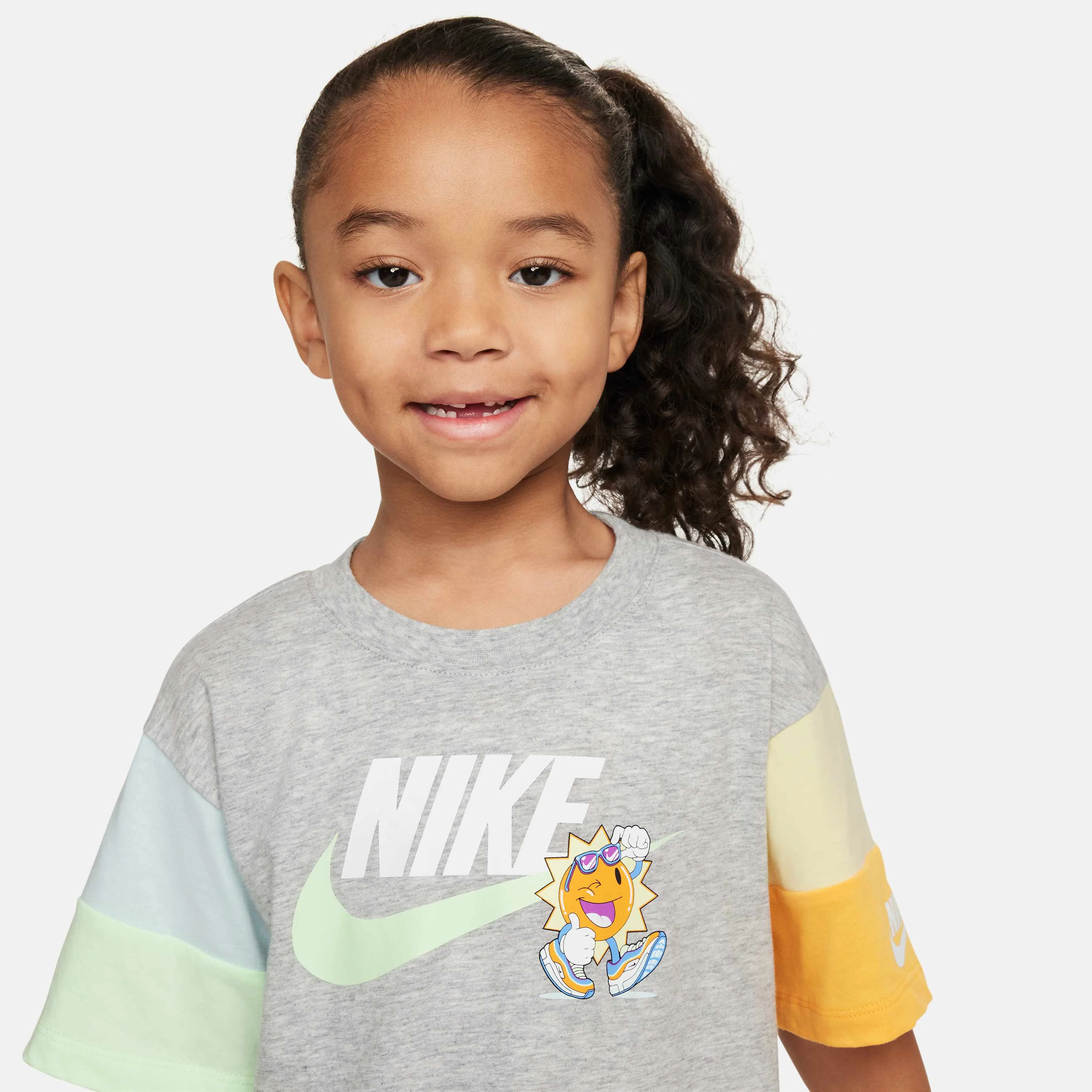 پیراهن بچگانه نایکی KSA - خاکستری روشن