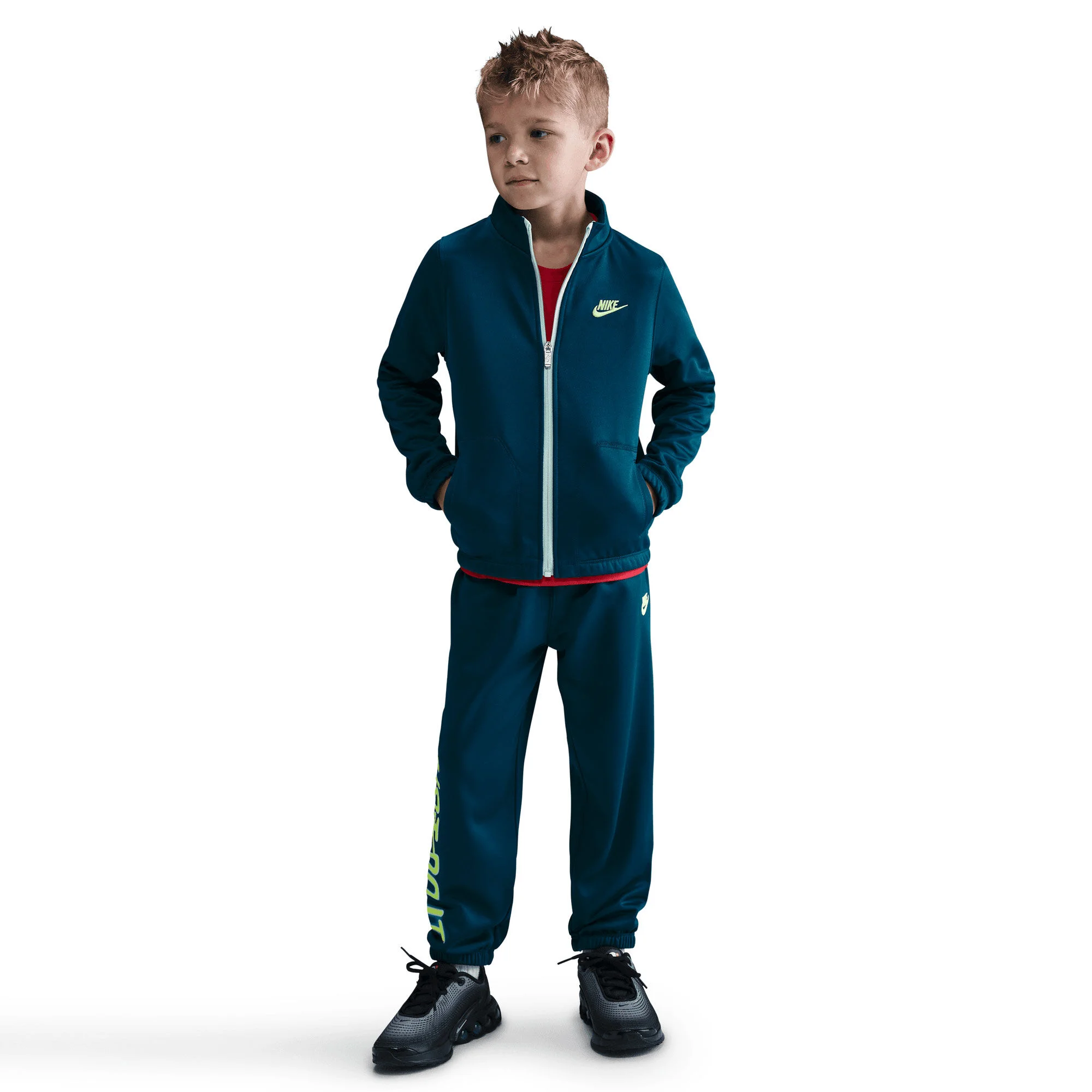 ست دو تکه ورزشی نایک Dri-FIT Propus مناسب کودکان - آبی