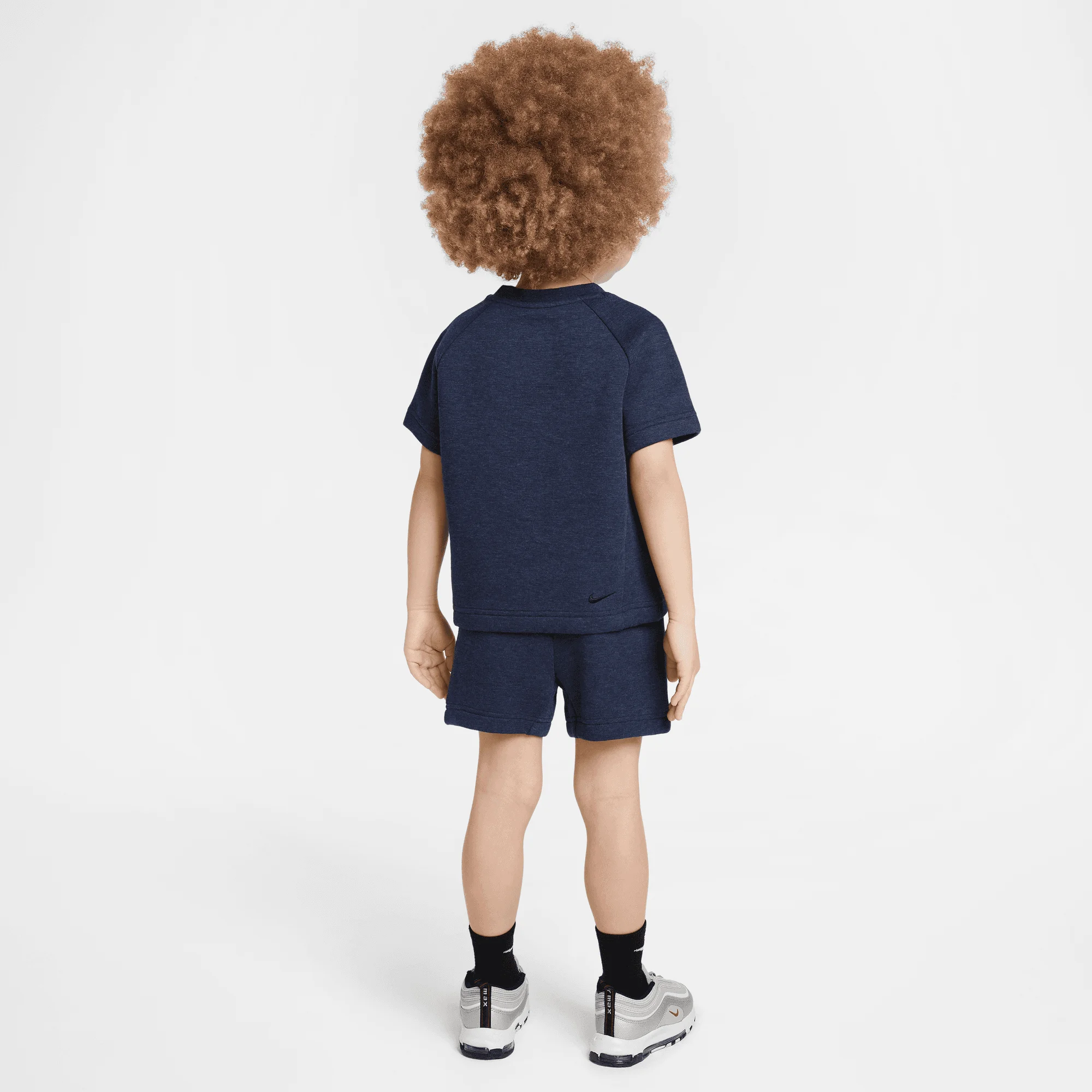 ست تی‌شرت و شلوارک پشمی نایک بچگانه