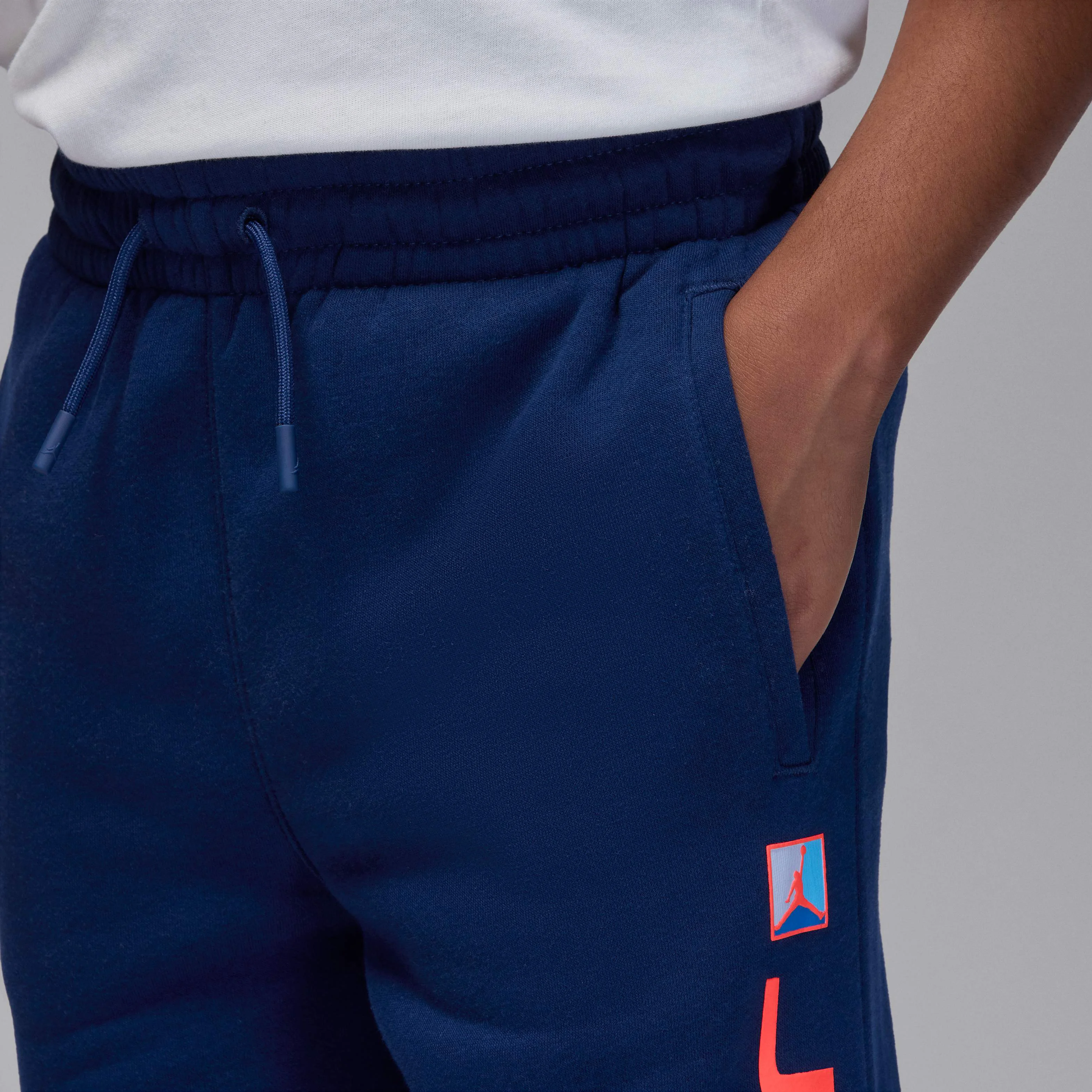 شلوار گرمکن پشمی بچه گانه جردن Essentials - آبی