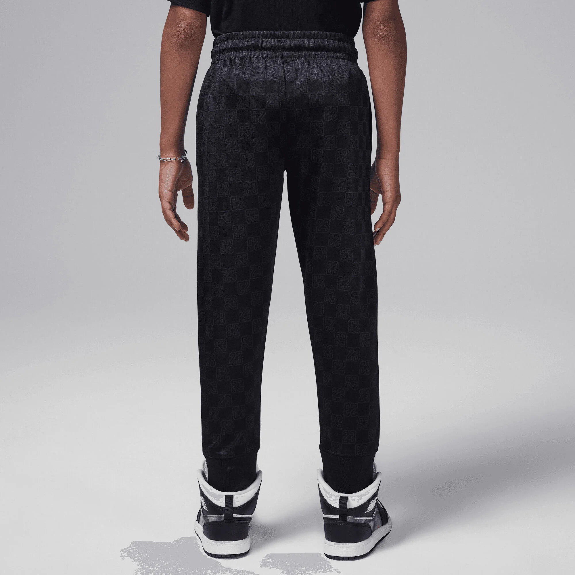 شلوار ورزشی بچه گانه جردن با طرح مونوگرام