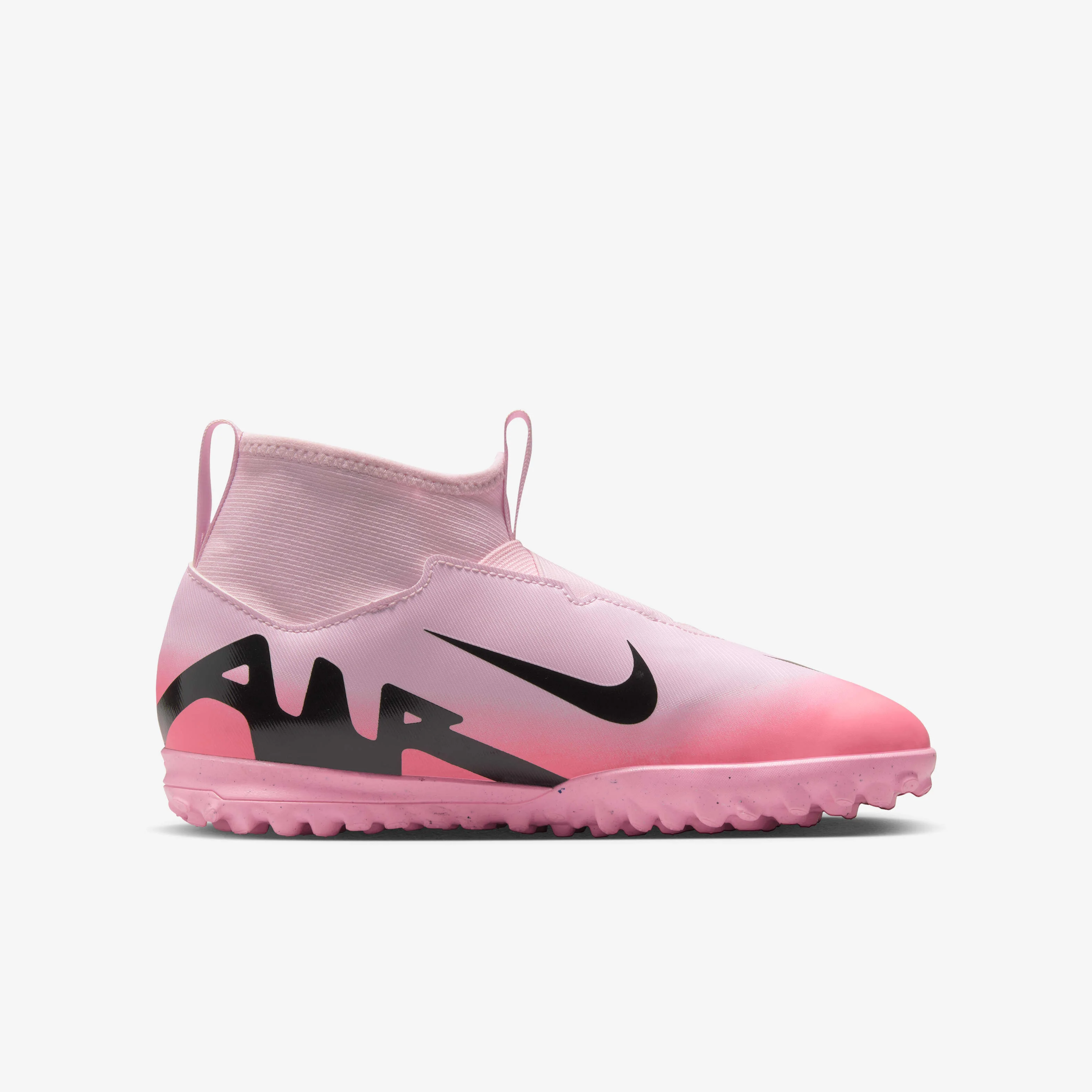 کفش فوتبال چمن مصنوعی ساق بلند نایک جونیور مرکوریال سوپرفلای 9 آکادمی مناسب کودکان بزرگتر/کوچکتر