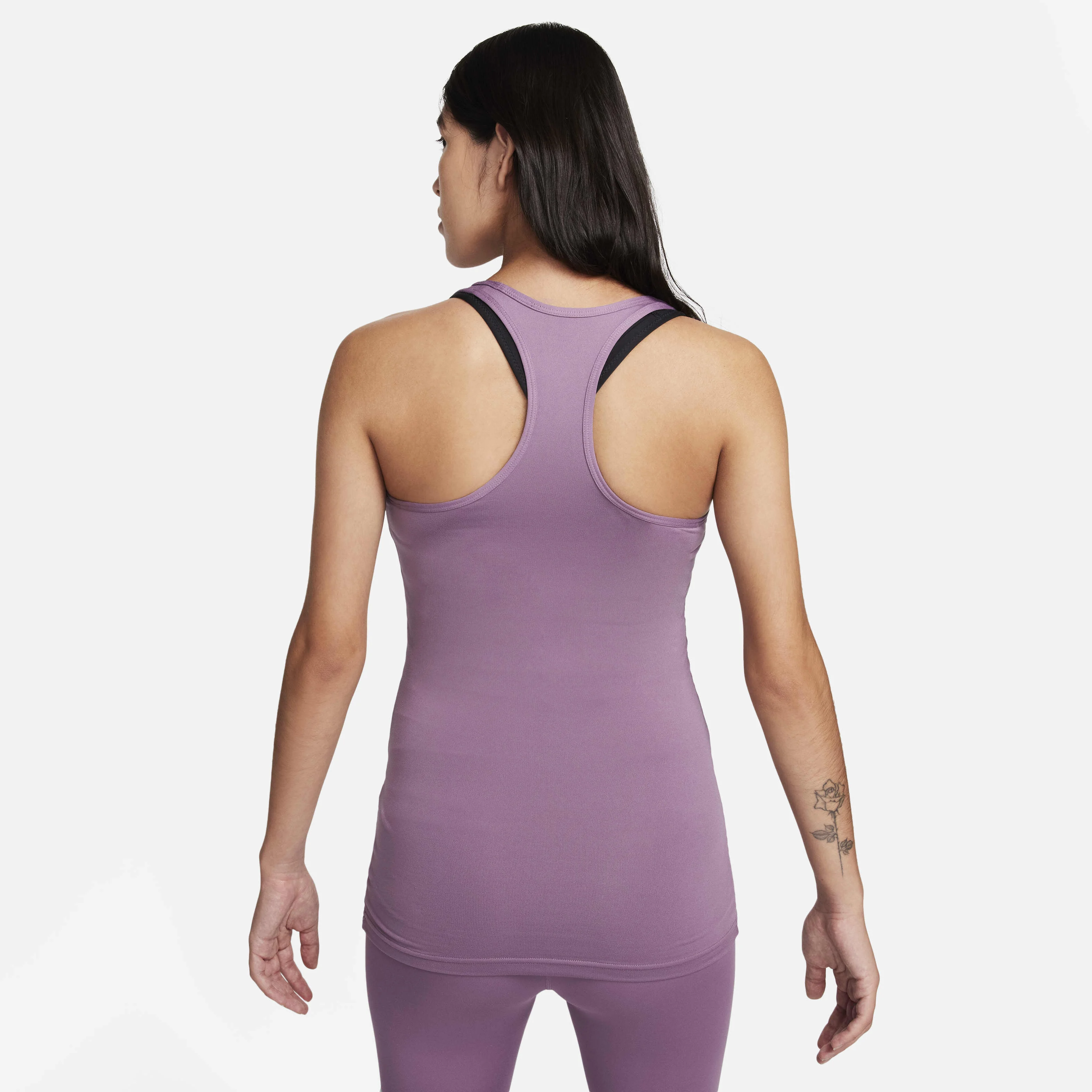 تاپ ورزشی زنانه بارداری نایکی Dri-FIT (M) - رنگ Violet Dust/White