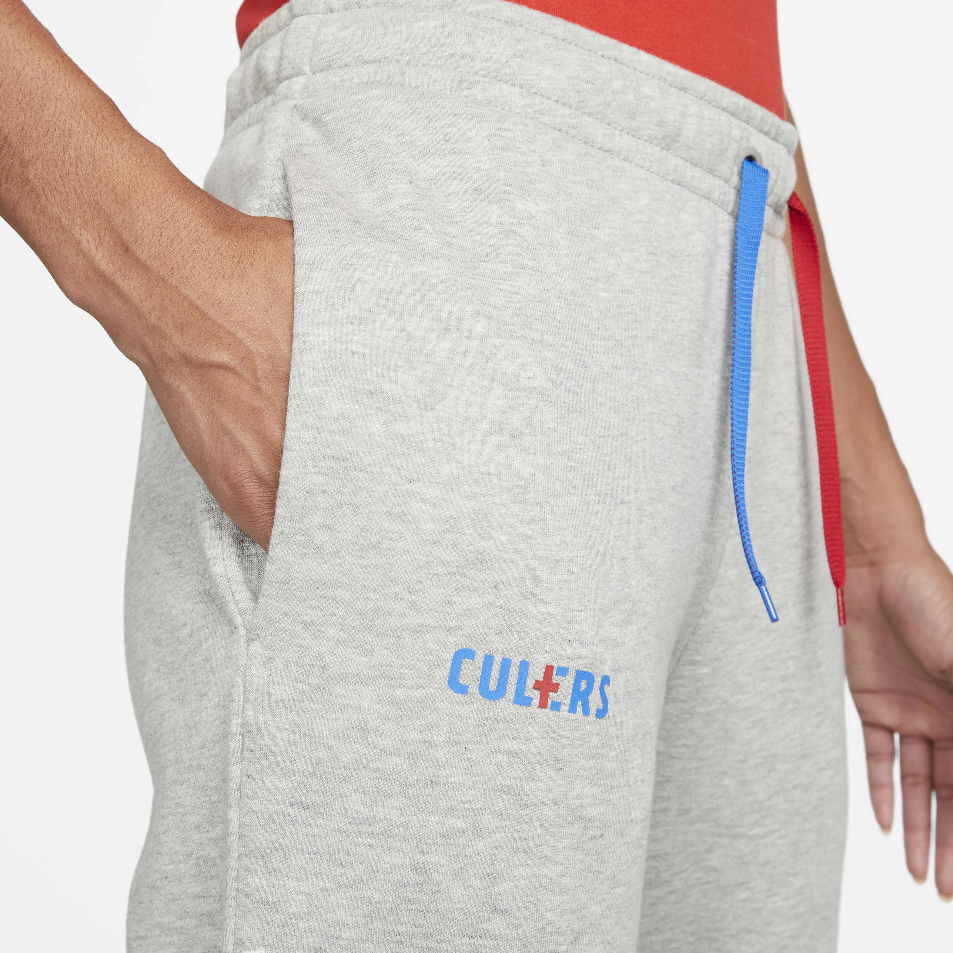 شلوار زنانه پشمی باشگاه فوتبال بارسلونا با فاق متوسط