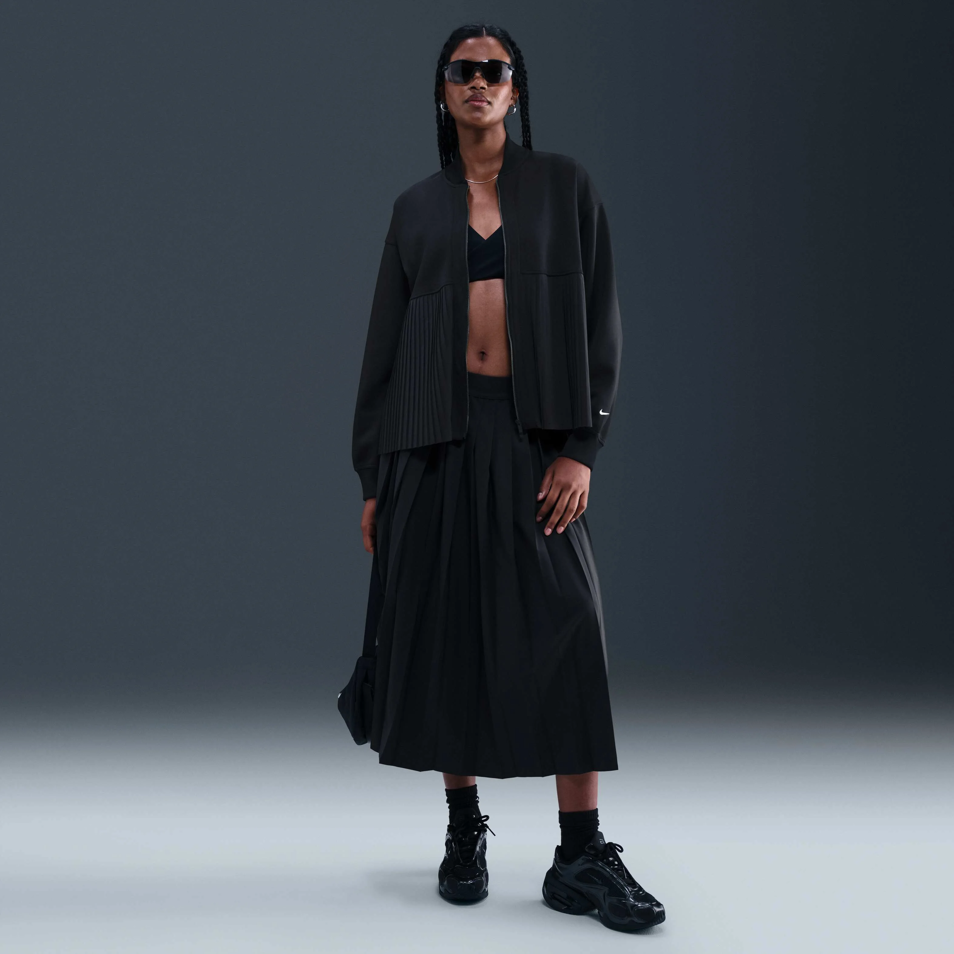 کت پلیسه زنانه نایکی اسپرتس ویر