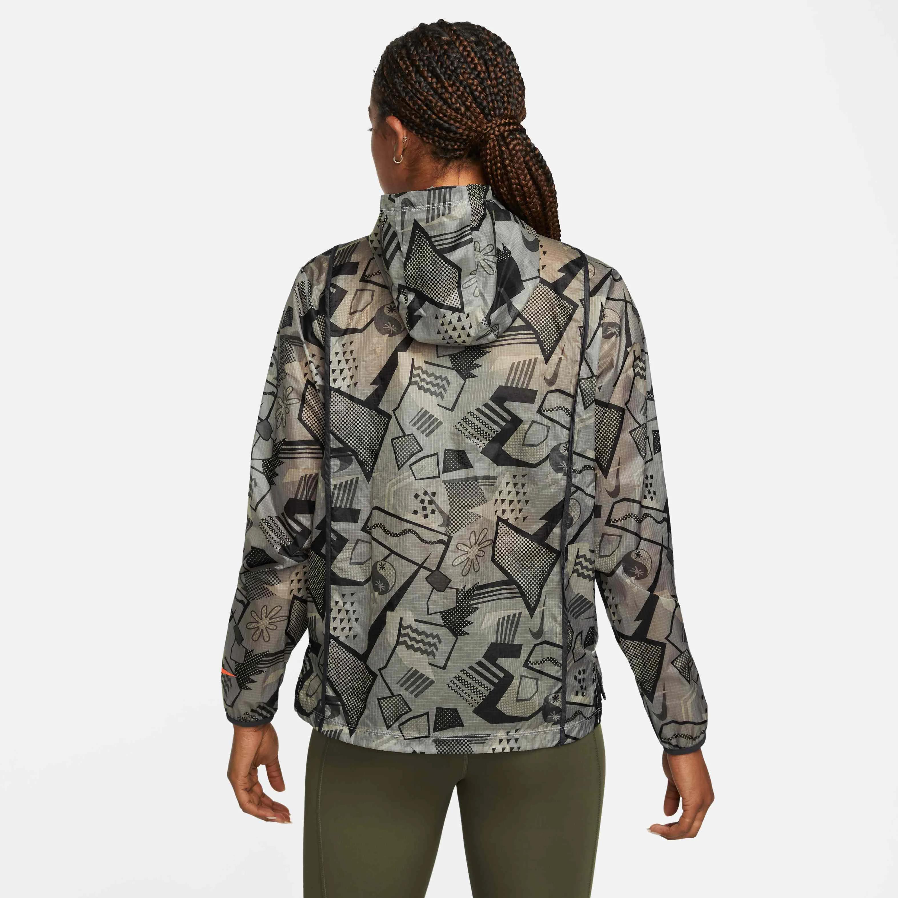 کاپشن ورزشی زنانه نایکی رترو ران