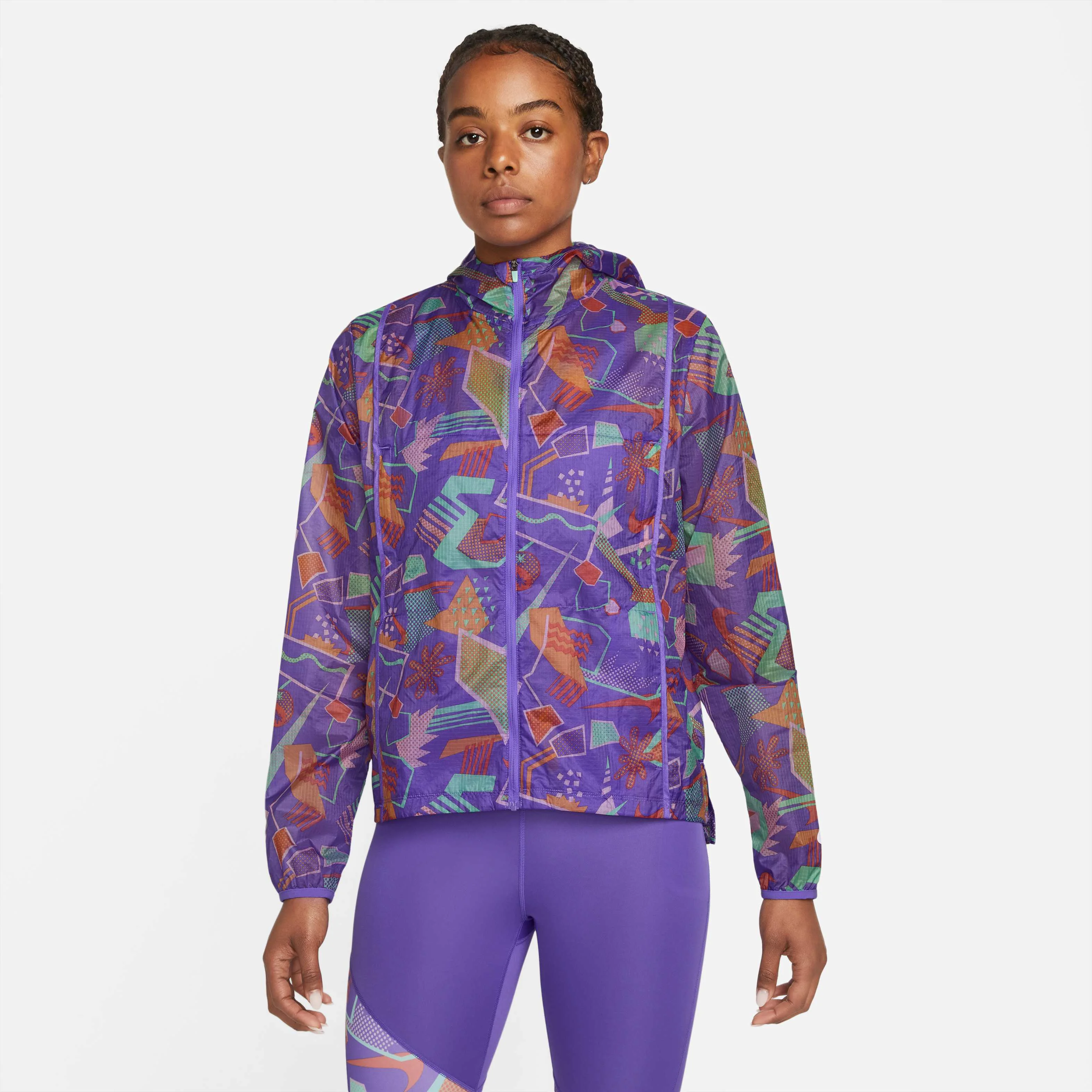 ژاکت ورزشی زنانه نایکی رترو ران