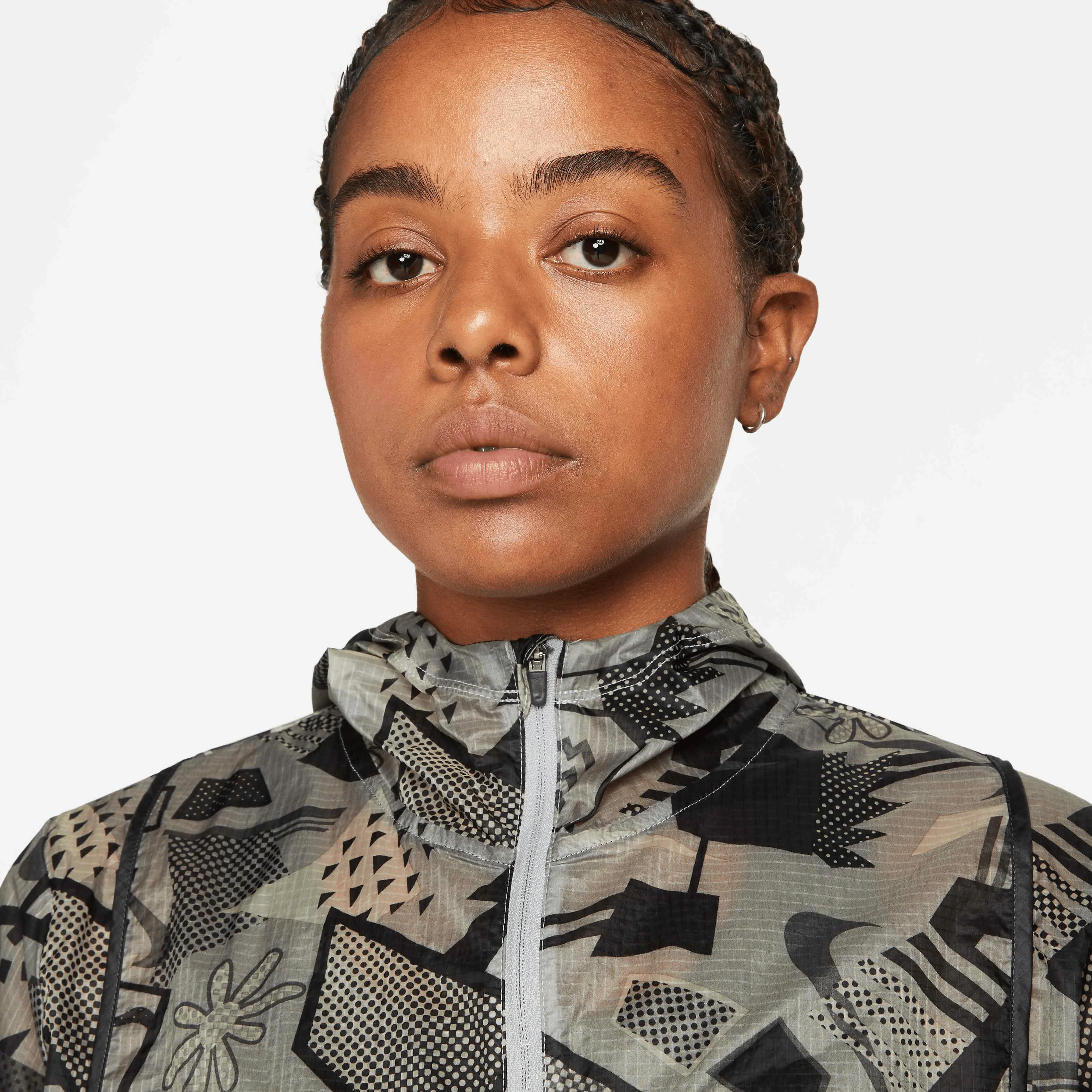 کاپشن ورزشی زنانه نایکی رترو ران