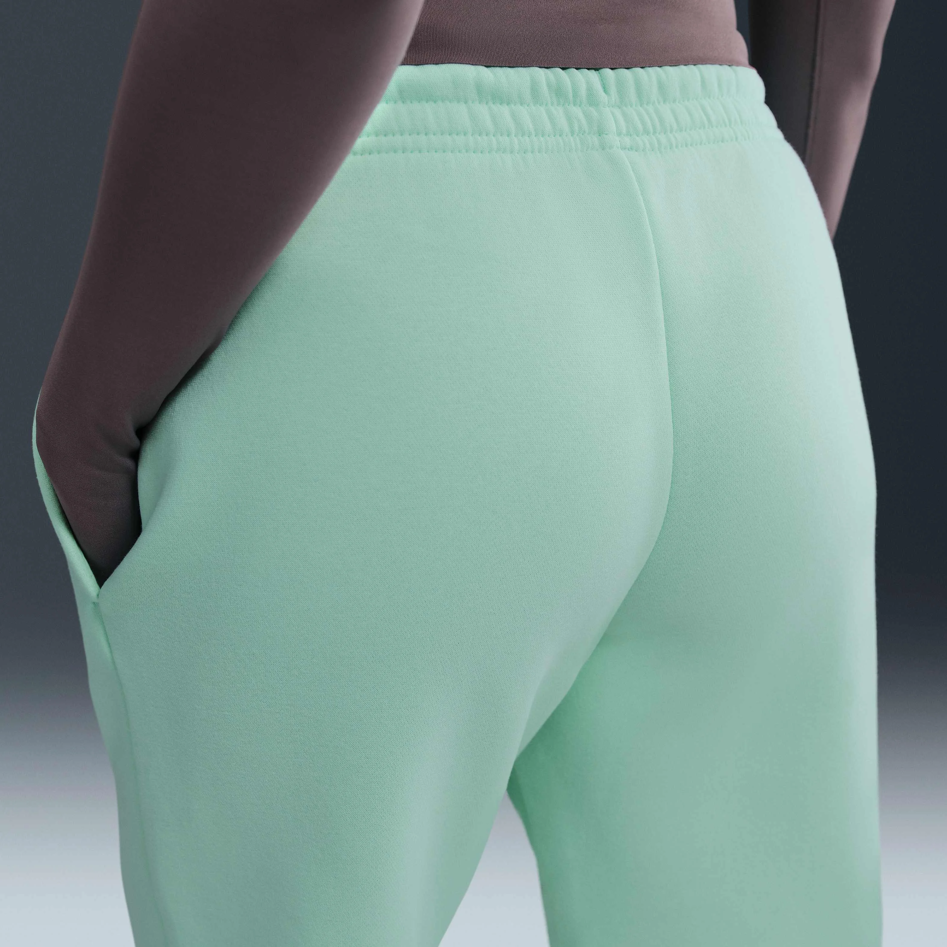 شلوار ورزشی زنانه نایک اسپرتس ویر فونیکس فلیس با فاق متوسط