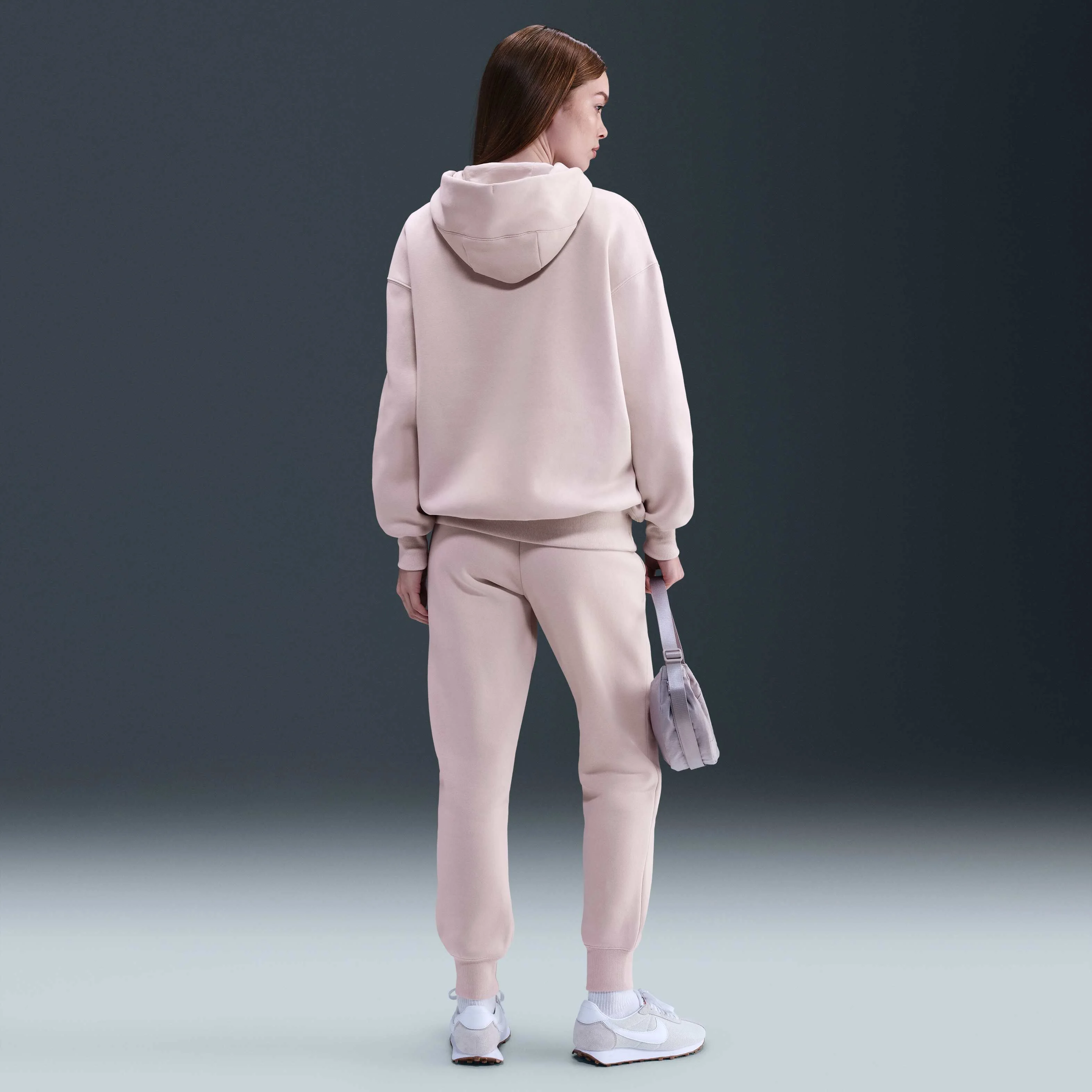 شلوار ورزشی زنانه نایک اسپرتس ویر فونیکس فلیس با فاق متوسط