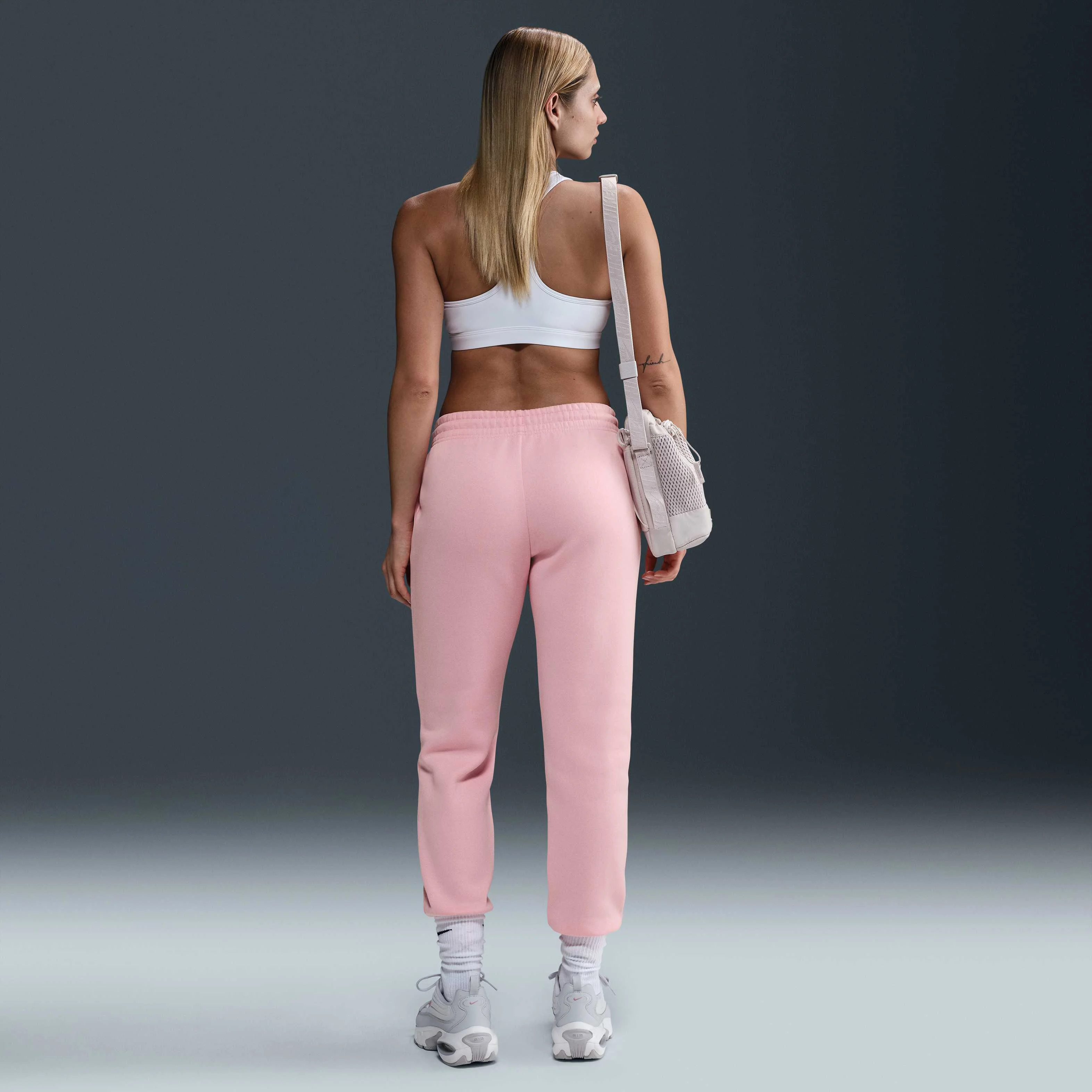 شلوار ورزشی زنانه نایک اسپرتس ویر فونیکس فلیس با فاق متوسط