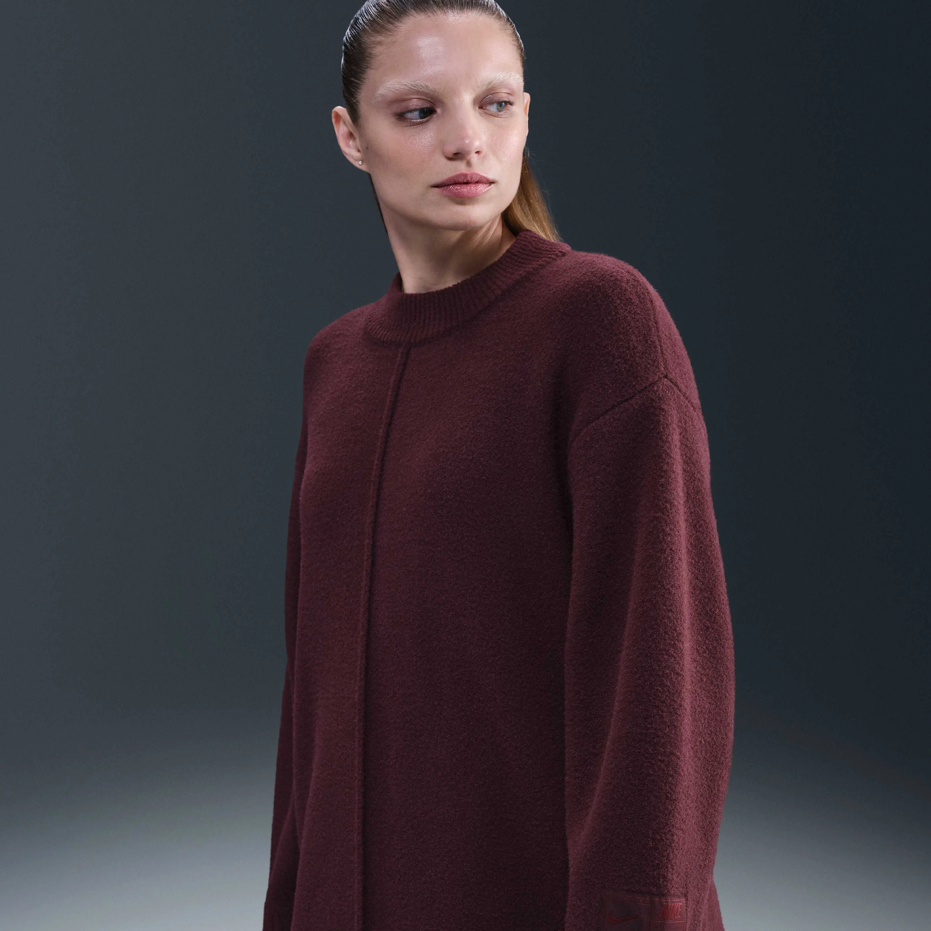 پلیور زنانه یقه گرد نایک اسپرتس ویر