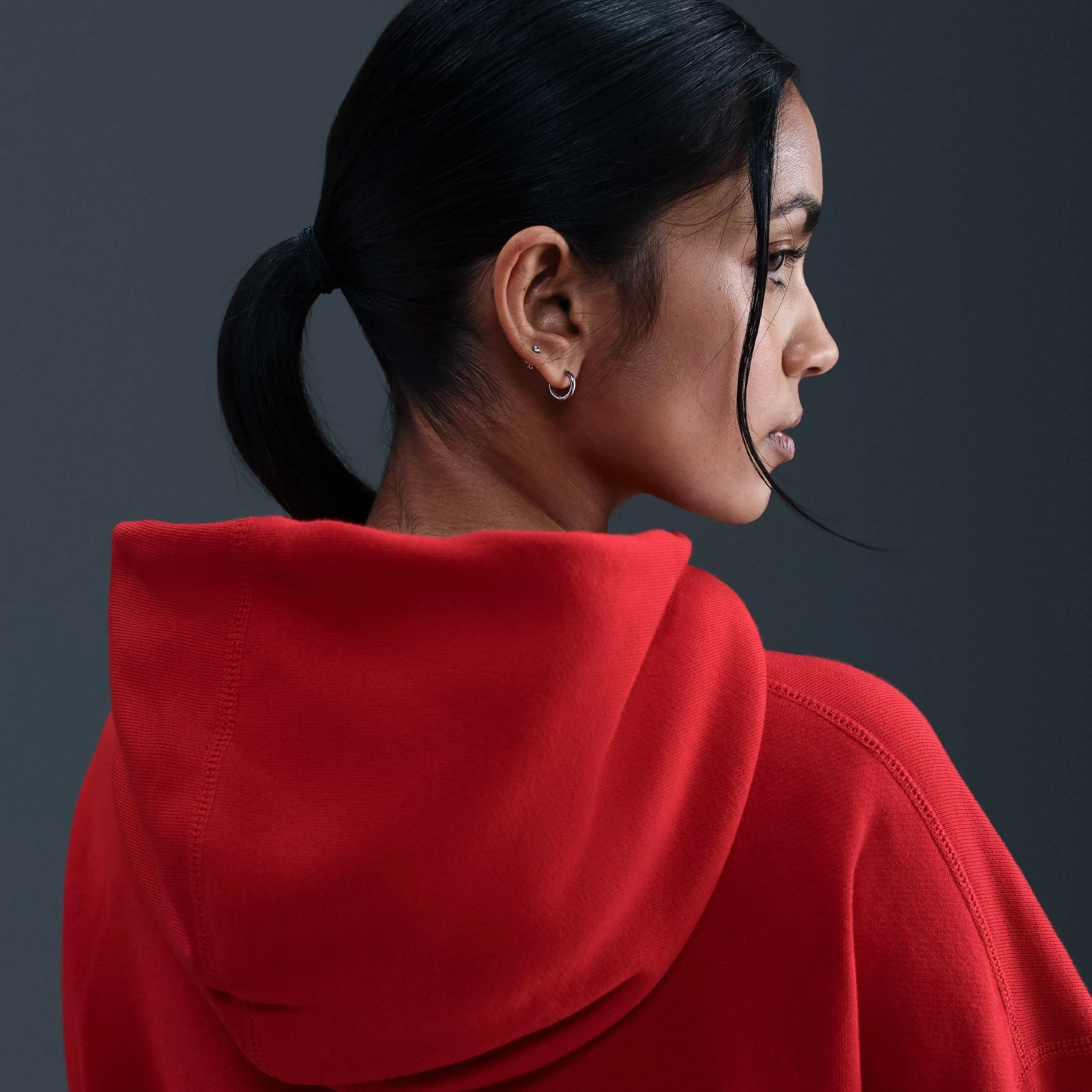 هودی پشمی زیپ‌دار زنانه نایکی اسپرتس ویر