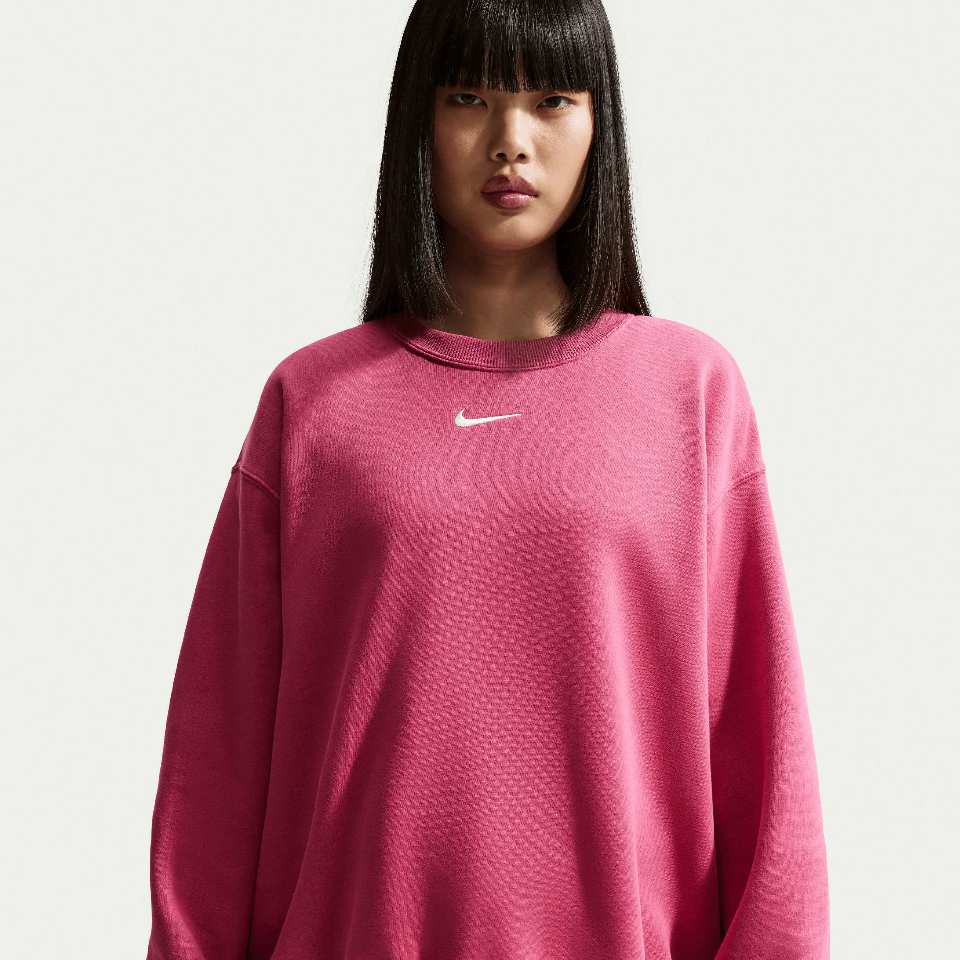 سویشرت زنانه یقه گرد Nike Sportswear Phoenix Fleece