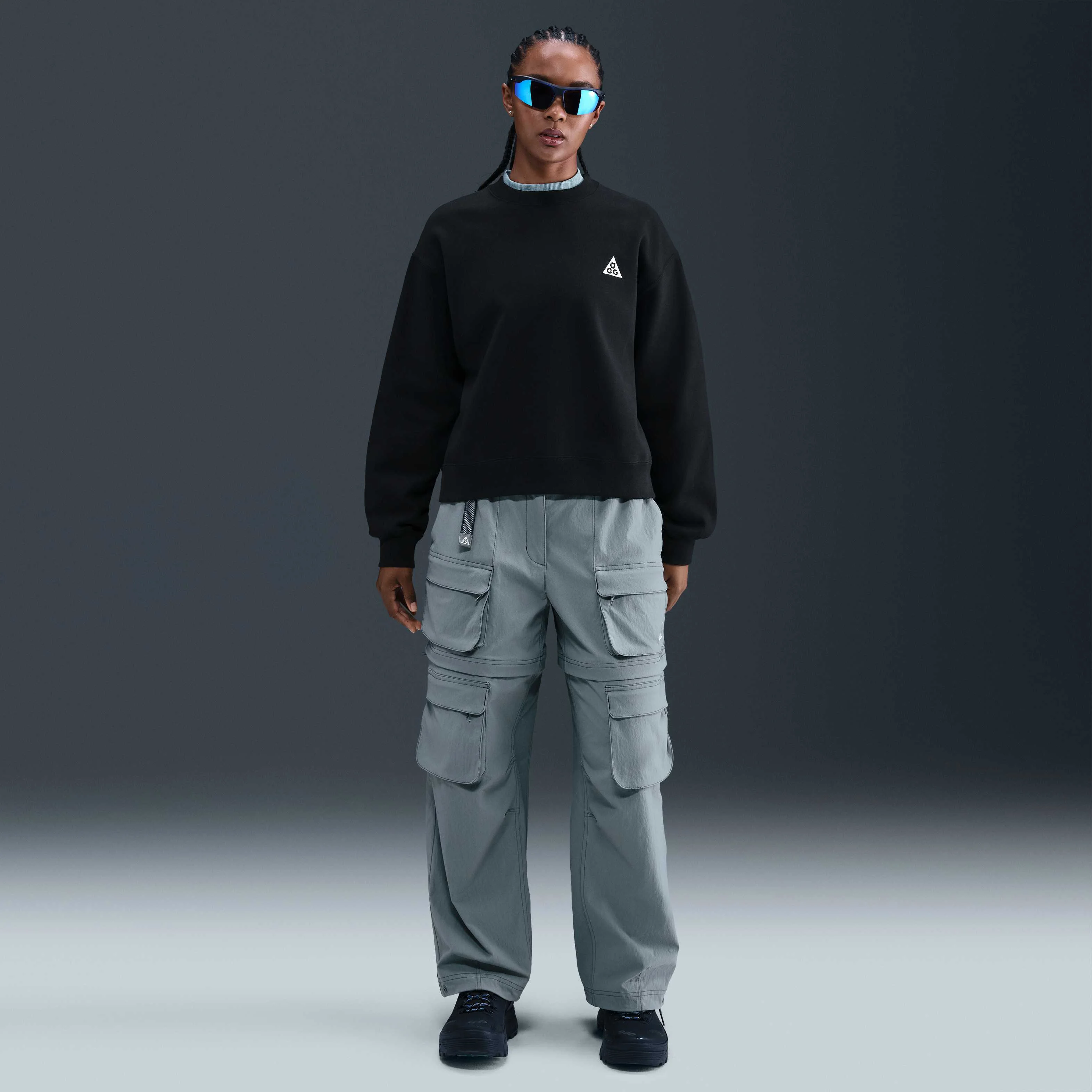 سویشرت زنانه Nike ACG Therma-FIT با یقه گرد سویشرت زنانه Nike ACG Therma-FIT با یقه گرد