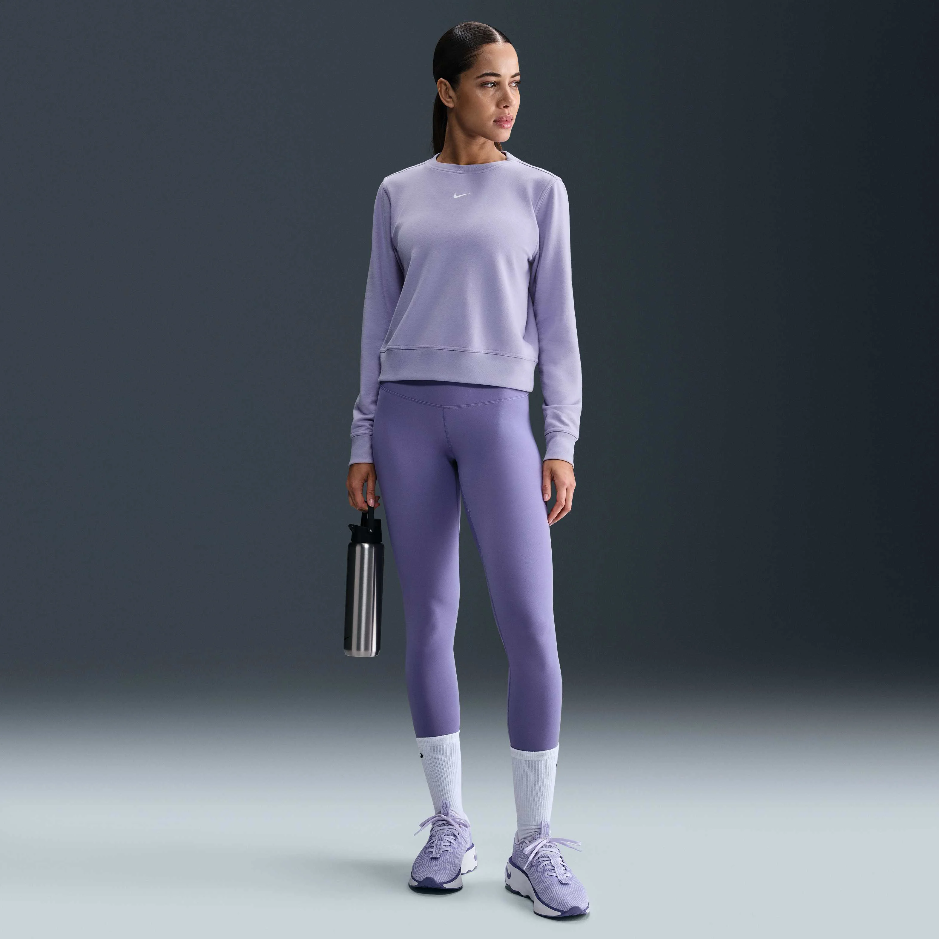 سویشرت زنانه نایکی مدل One Dri-FIT با یقه گرد