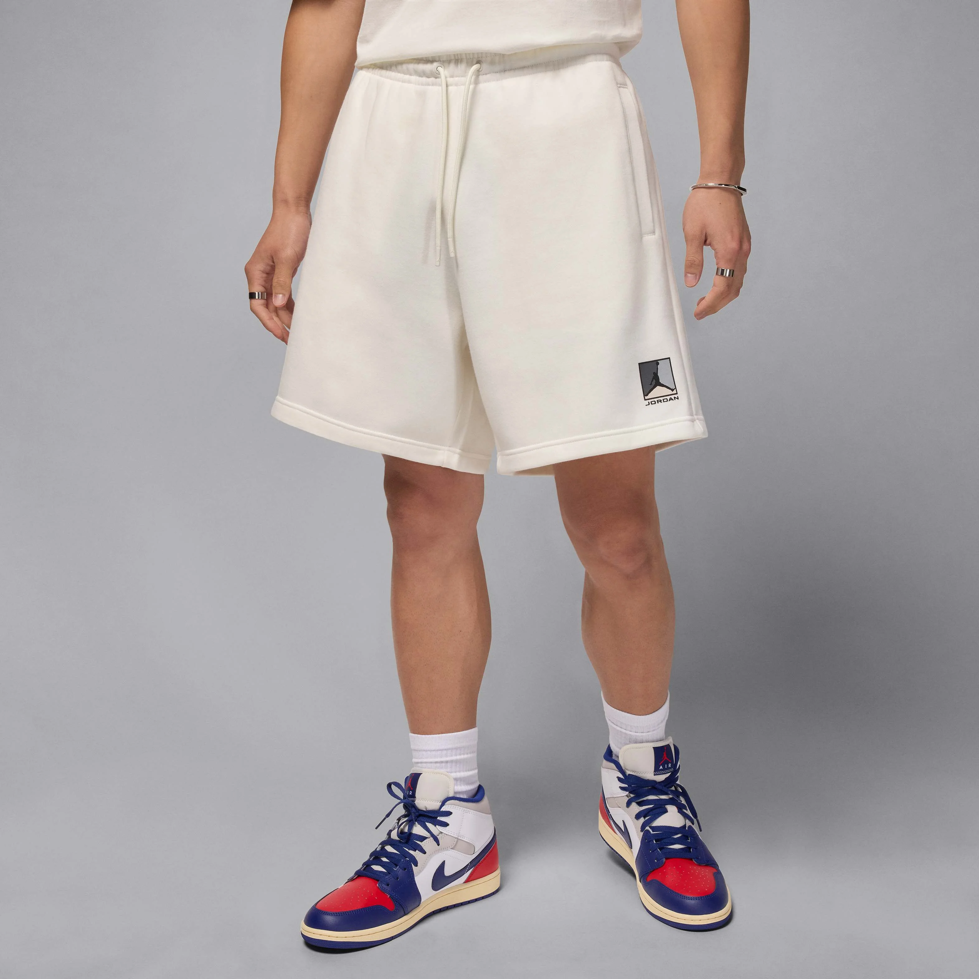 شلوارک گرافیکی مردانه جردن بروکلین فلیس