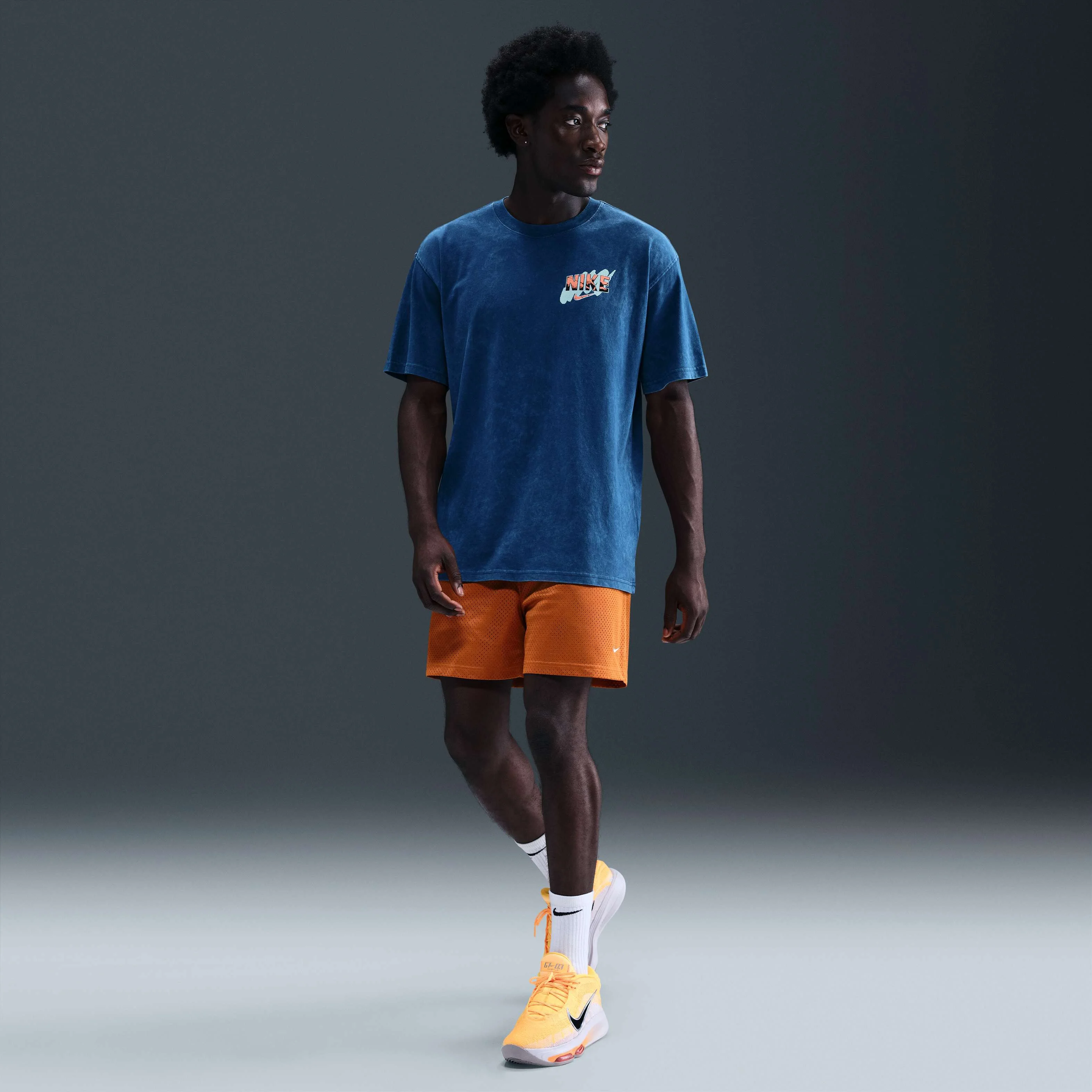 شورت ورزشی مردانه نایک Dri-FIT توری مناسب بسکتبال، ۱۳ سانتی متر