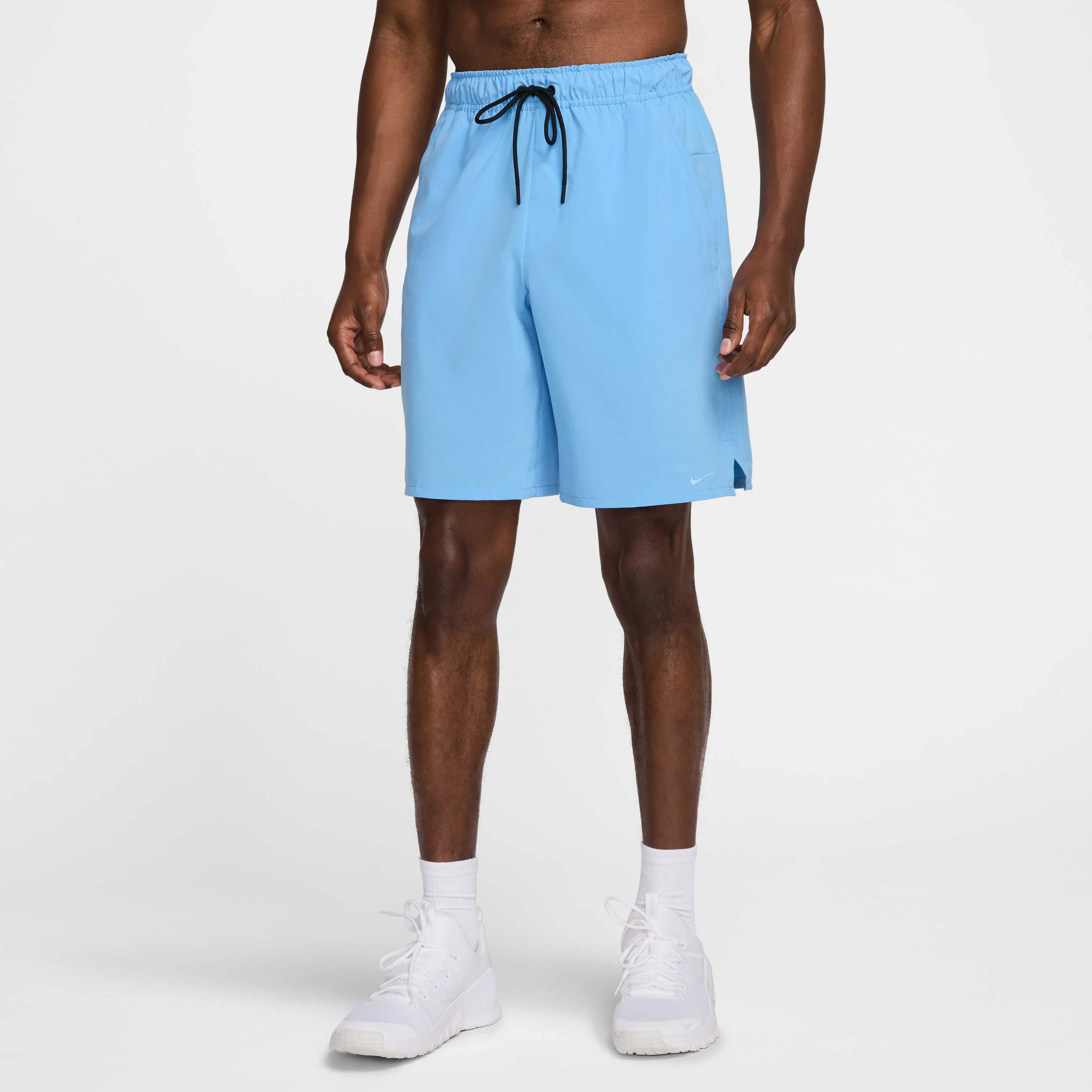 شلوارک ورزشی مردانه نایکی Unlimited Dri-FIT، قد ۲۳ سانتیمتر، بدون آستر، چندمنظوره شلوارک ورزشی مردانه نایکی Unlimited Dri-FIT، قد ۲۳ سانتیمتر، بدون آستر، چندمنظوره