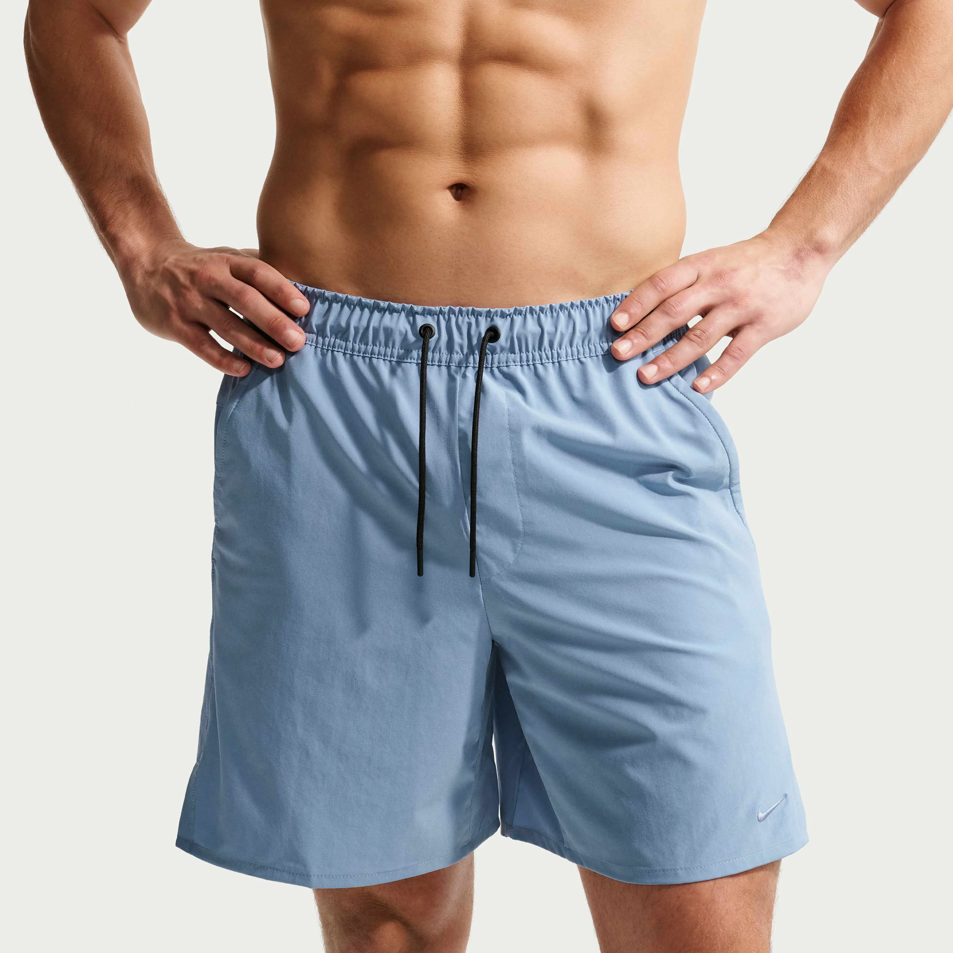 شلوارک ورزشی مردانه نایکی Unlimited Dri-FIT 18 سانتیمتری (تقریبی) بدون آستر شلوارک ورزشی مردانه نایکی Unlimited Dri-FIT 18 سانتیمتری (تقریبی) بدون آستر