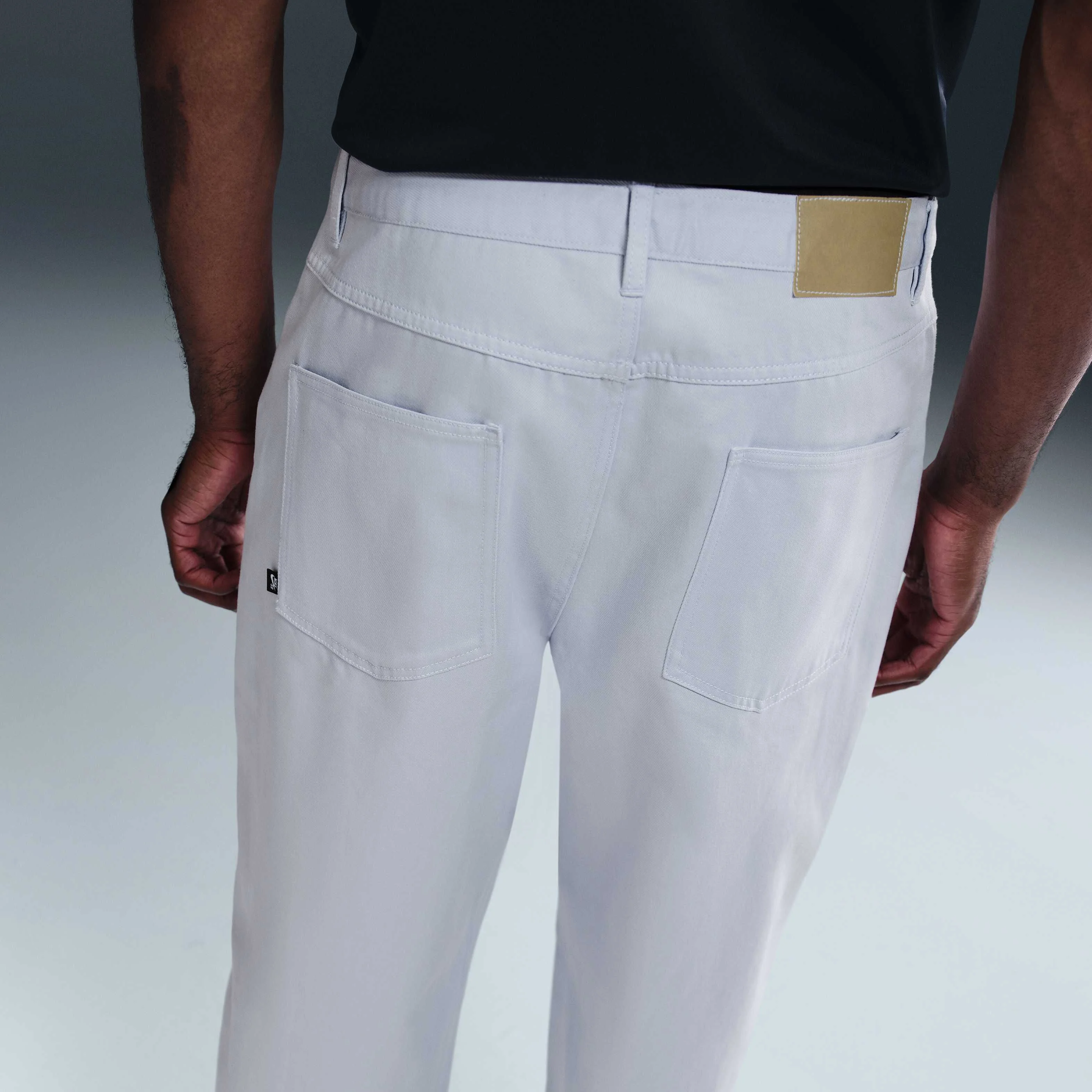 شلوار جین اسکیت گشاد مردانه نایکی SB - خاکستری فوتبالی